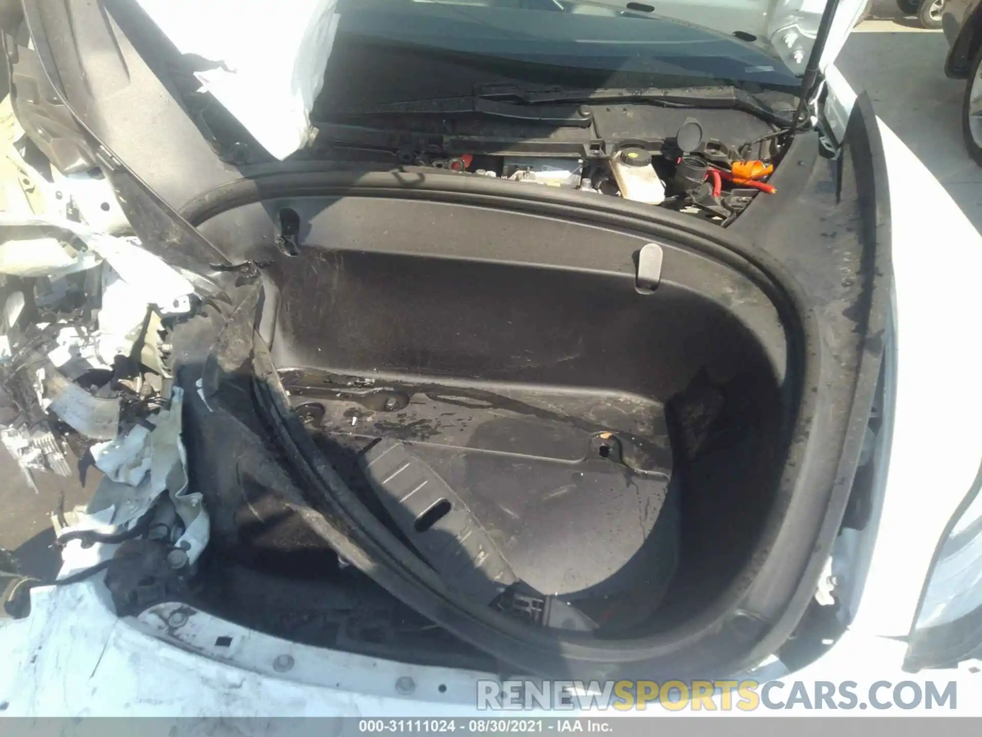 10 Photograph of a damaged car 5YJ3E1EA0KF485783 TESLA MODEL 3 2019