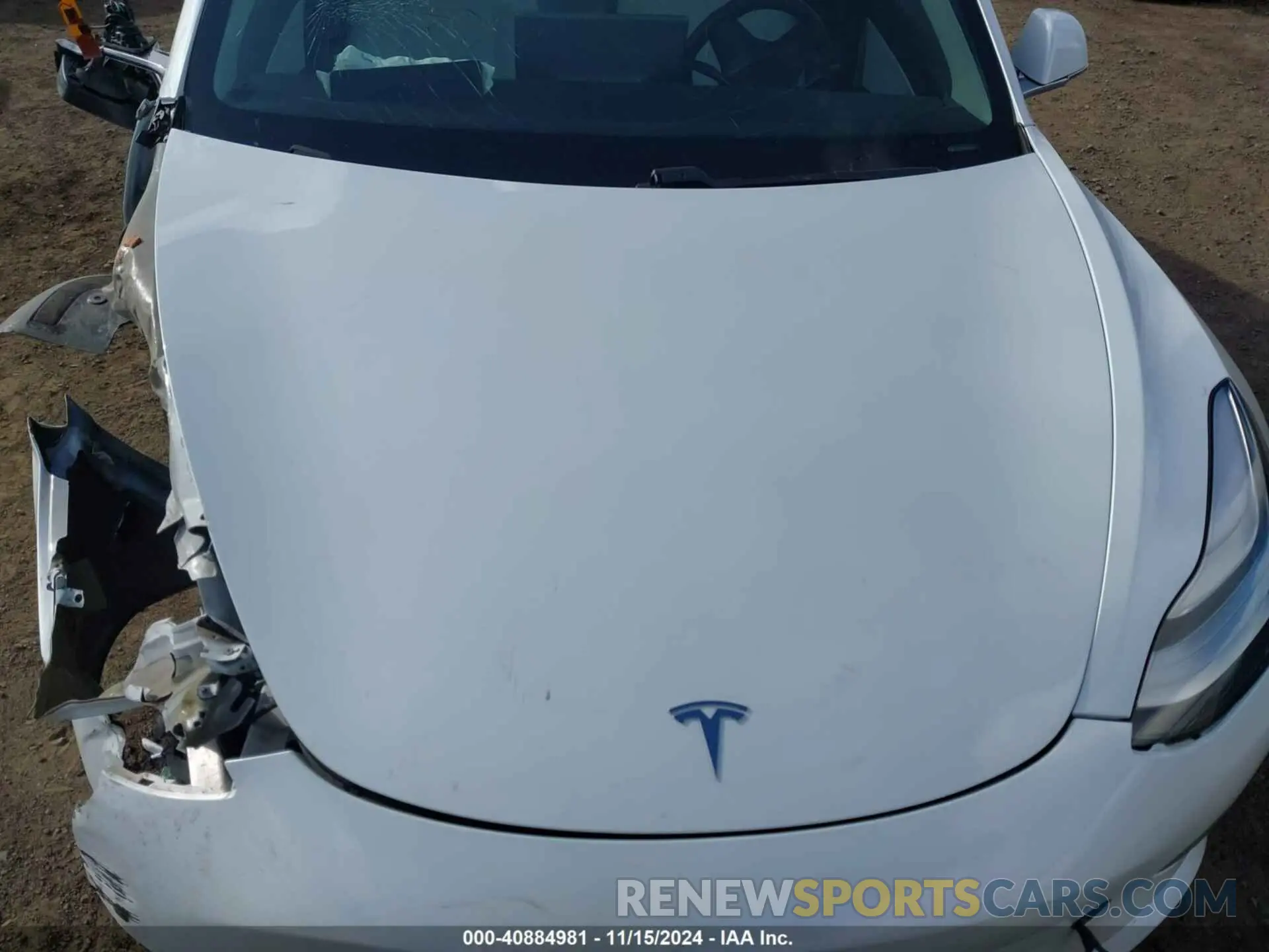10 Photograph of a damaged car 5YJ3E1EA0KF486447 TESLA MODEL 3 2019