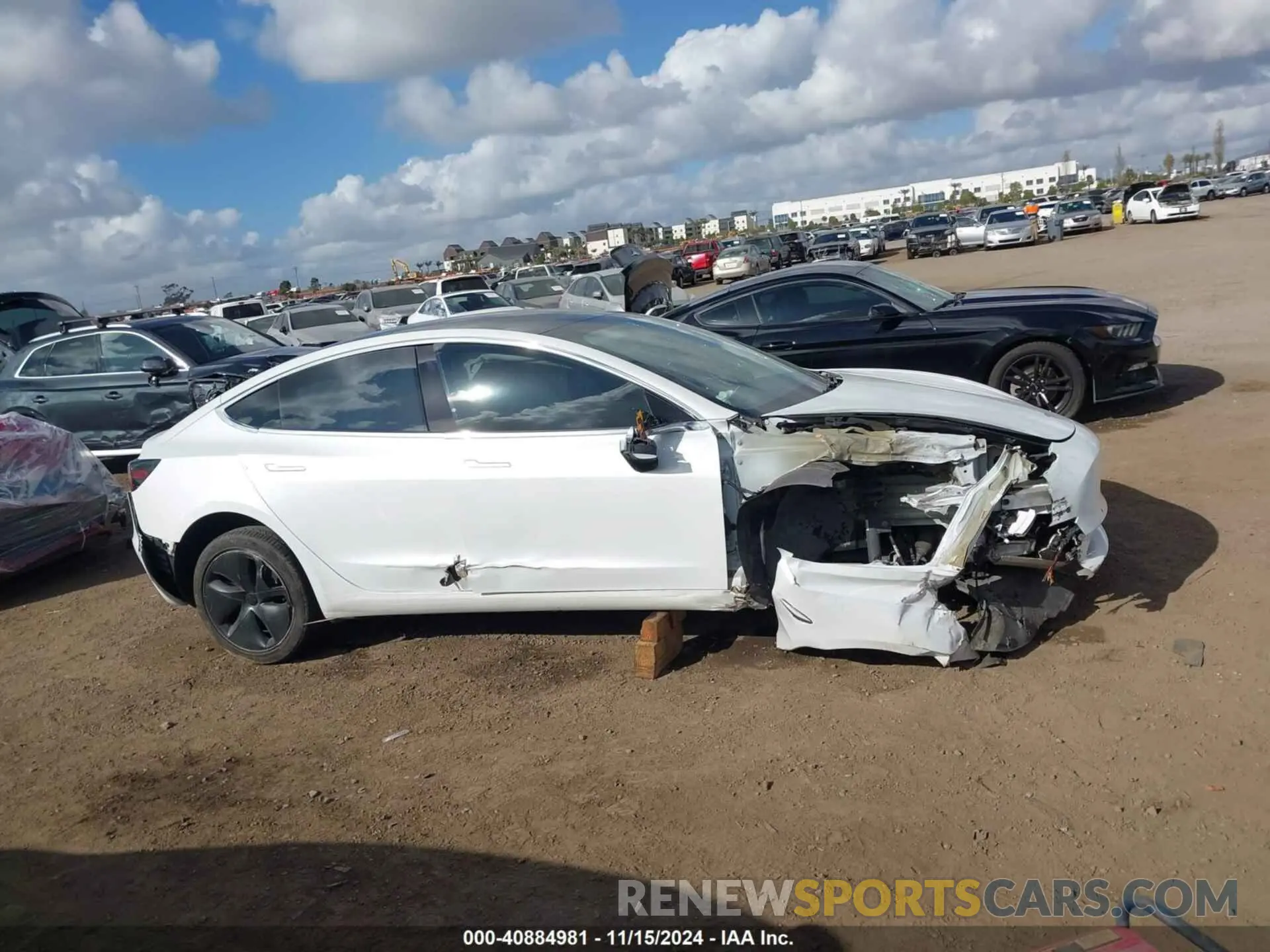 13 Photograph of a damaged car 5YJ3E1EA0KF486447 TESLA MODEL 3 2019