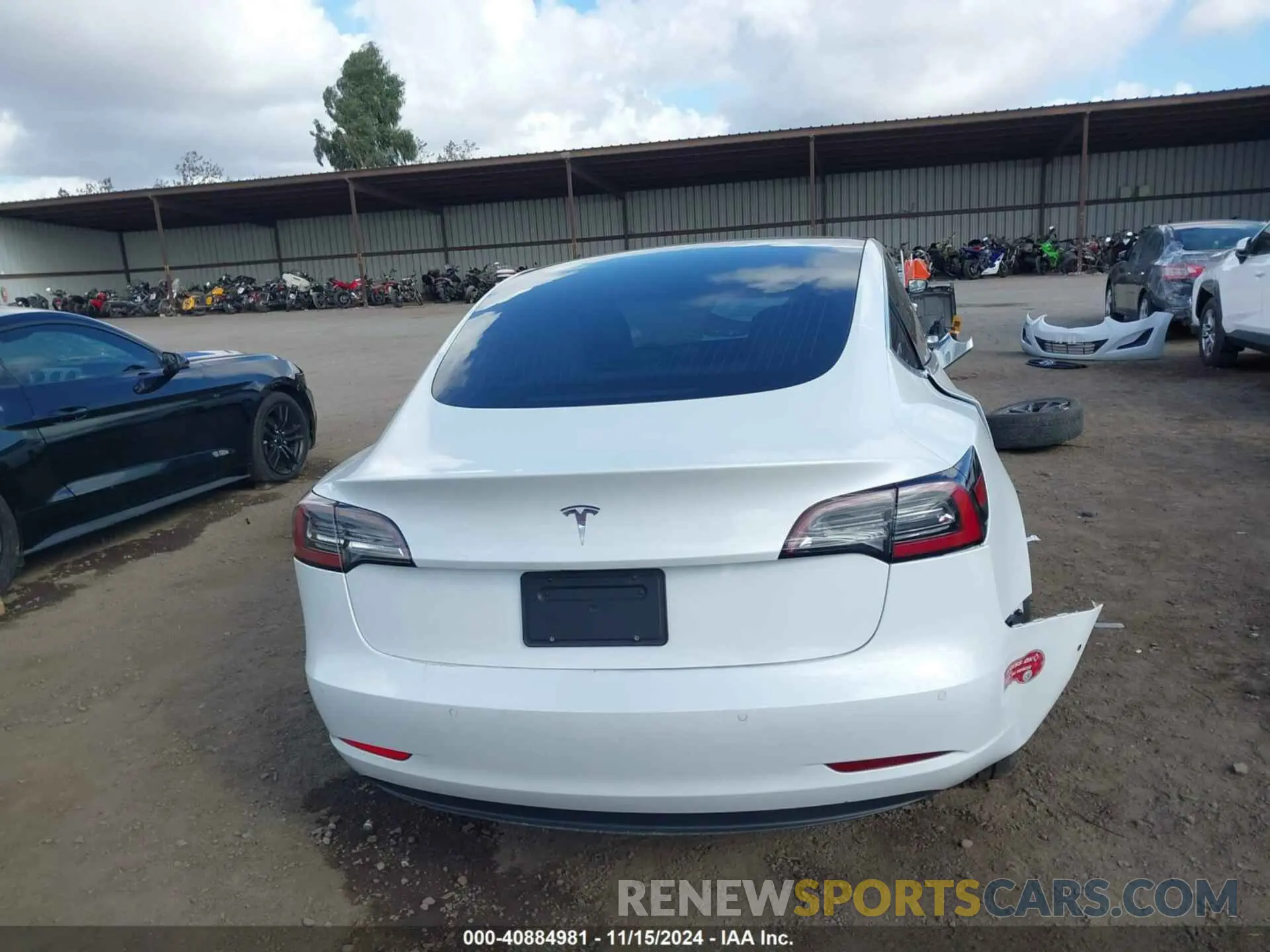 16 Photograph of a damaged car 5YJ3E1EA0KF486447 TESLA MODEL 3 2019