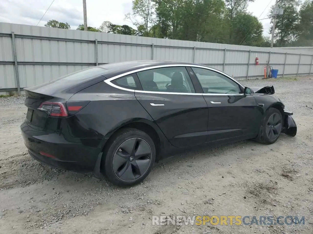 3 Photograph of a damaged car 5YJ3E1EA1KF189977 TESLA MODEL 3 2019