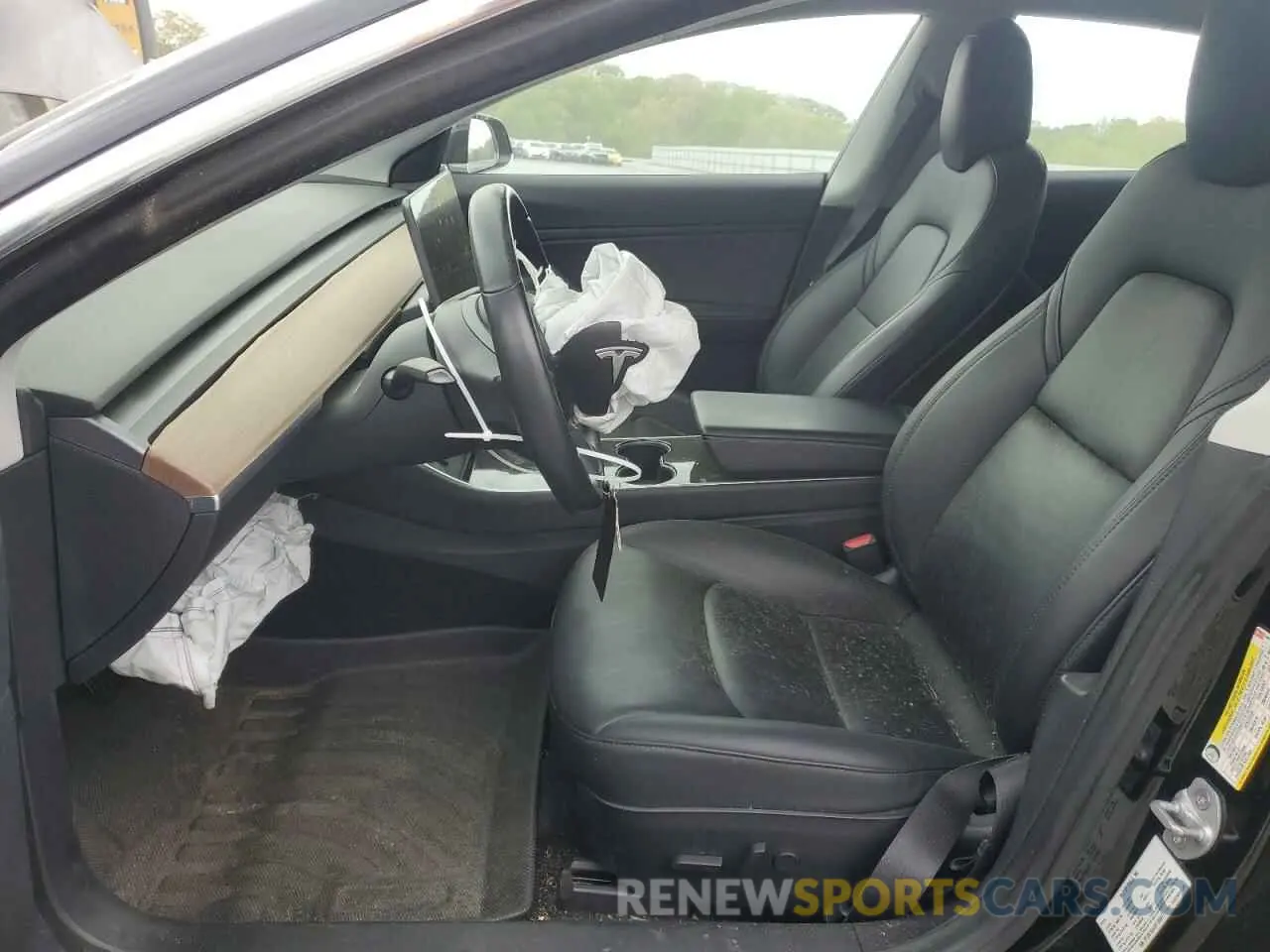 7 Photograph of a damaged car 5YJ3E1EA1KF189977 TESLA MODEL 3 2019