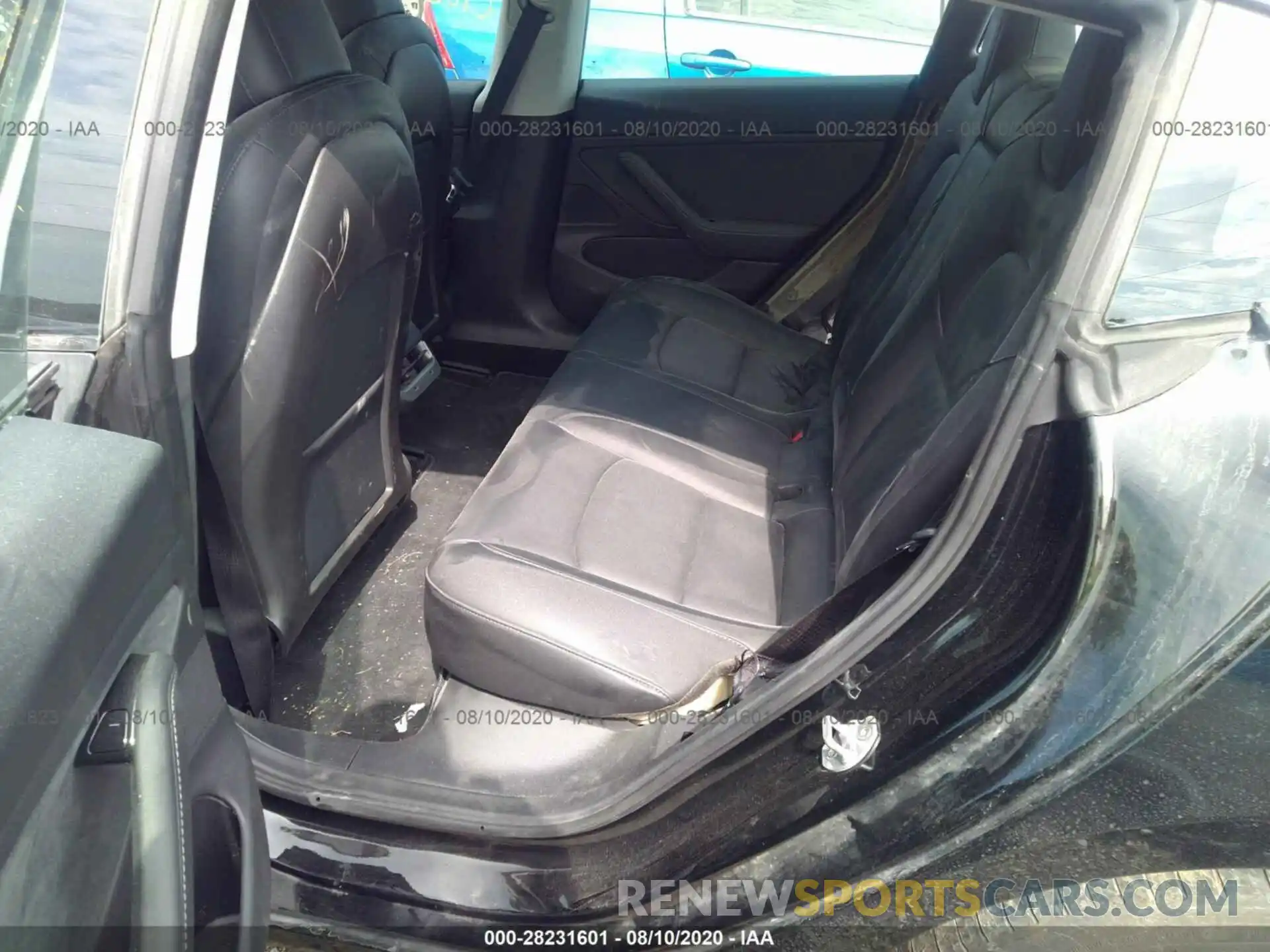 8 Photograph of a damaged car 5YJ3E1EA1KF193043 TESLA MODEL 3 2019