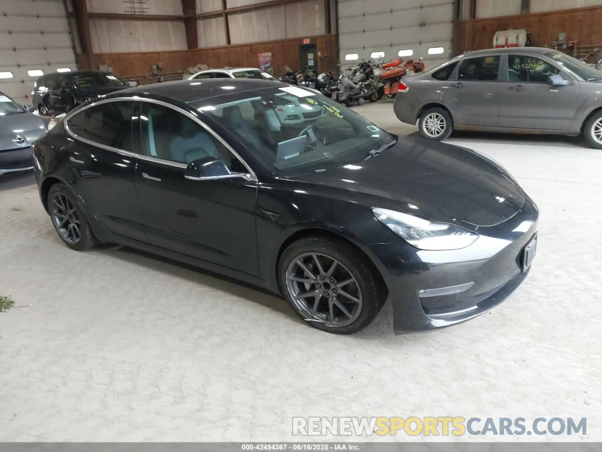 1 Photograph of a damaged car 5YJ3E1EA1KF297953 TESLA MODEL 3 2019