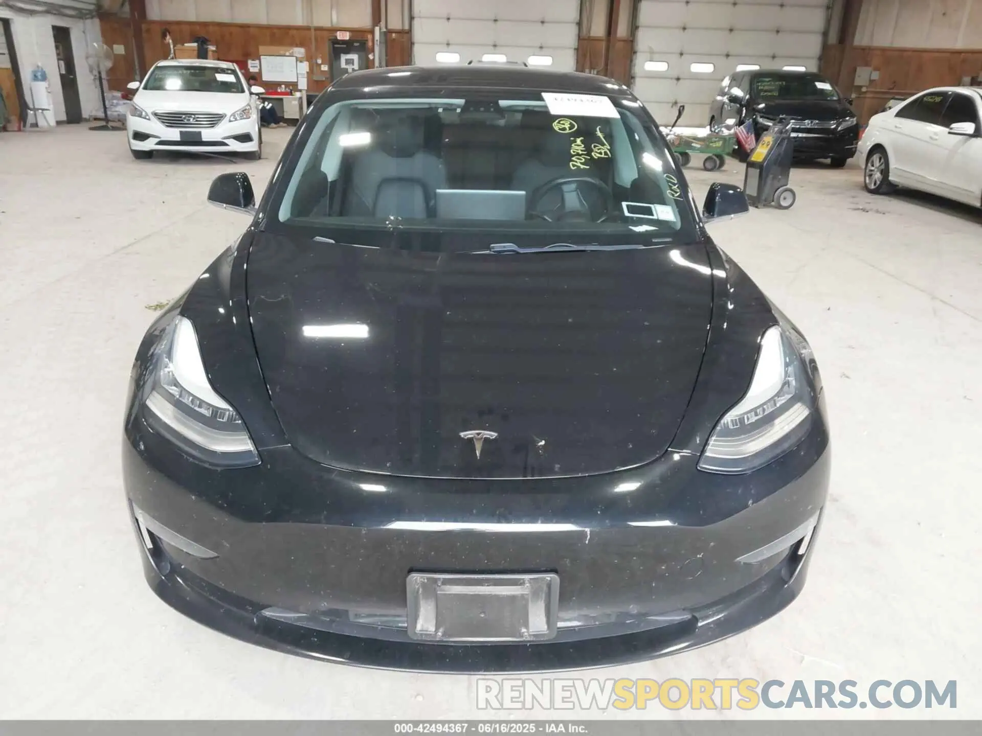 12 Photograph of a damaged car 5YJ3E1EA1KF297953 TESLA MODEL 3 2019