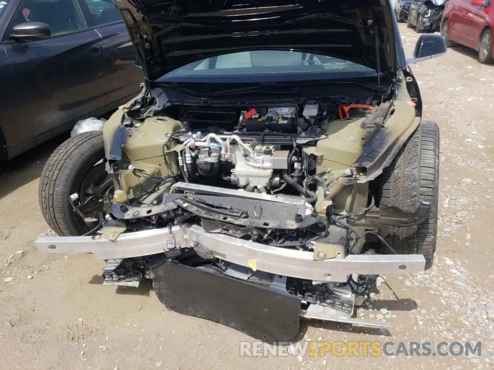 9 Photograph of a damaged car 5YJ3E1EA1KF301631 TESLA MODEL 3 2019