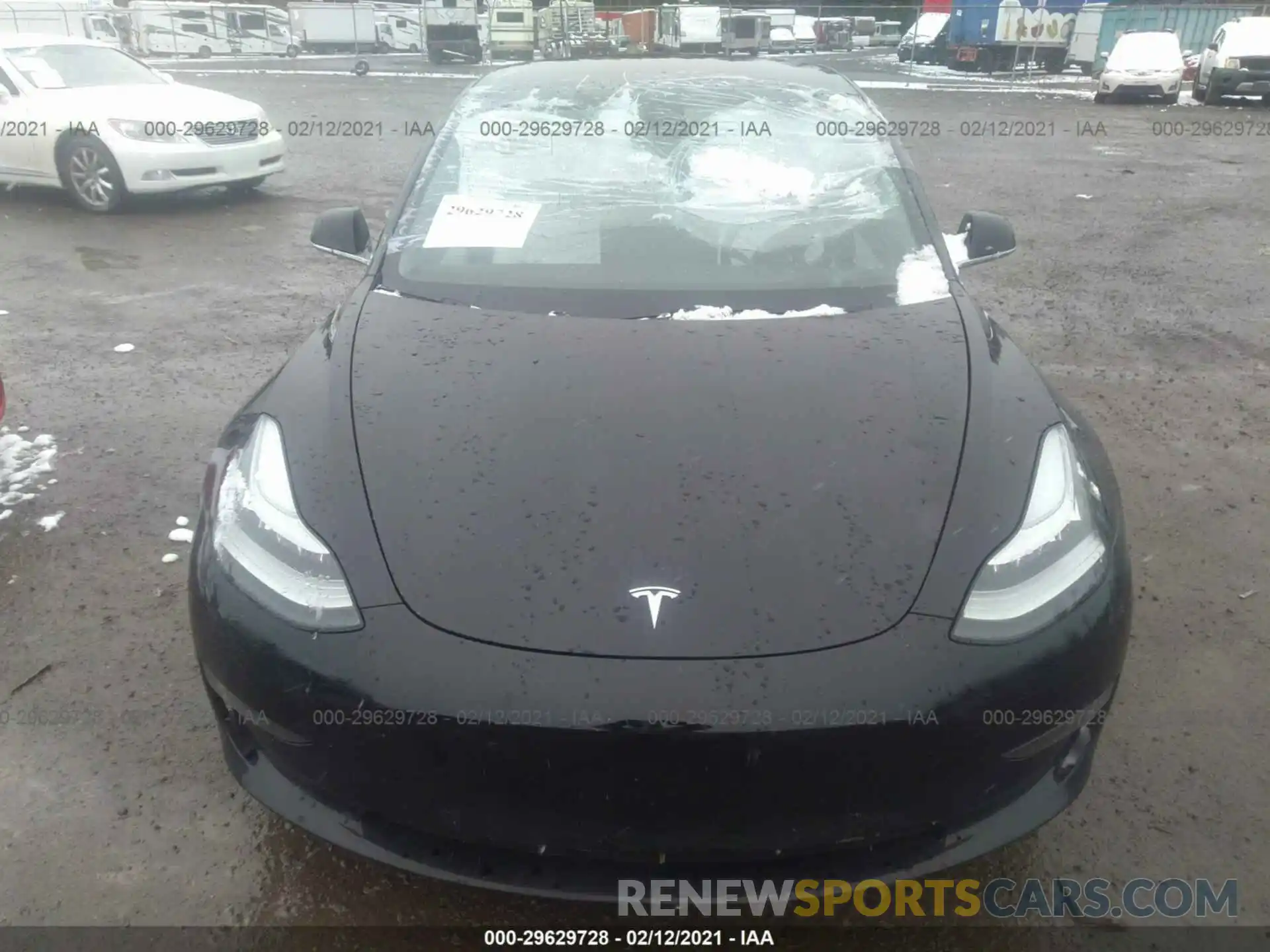 6 Photograph of a damaged car 5YJ3E1EA1KF302228 TESLA MODEL 3 2019