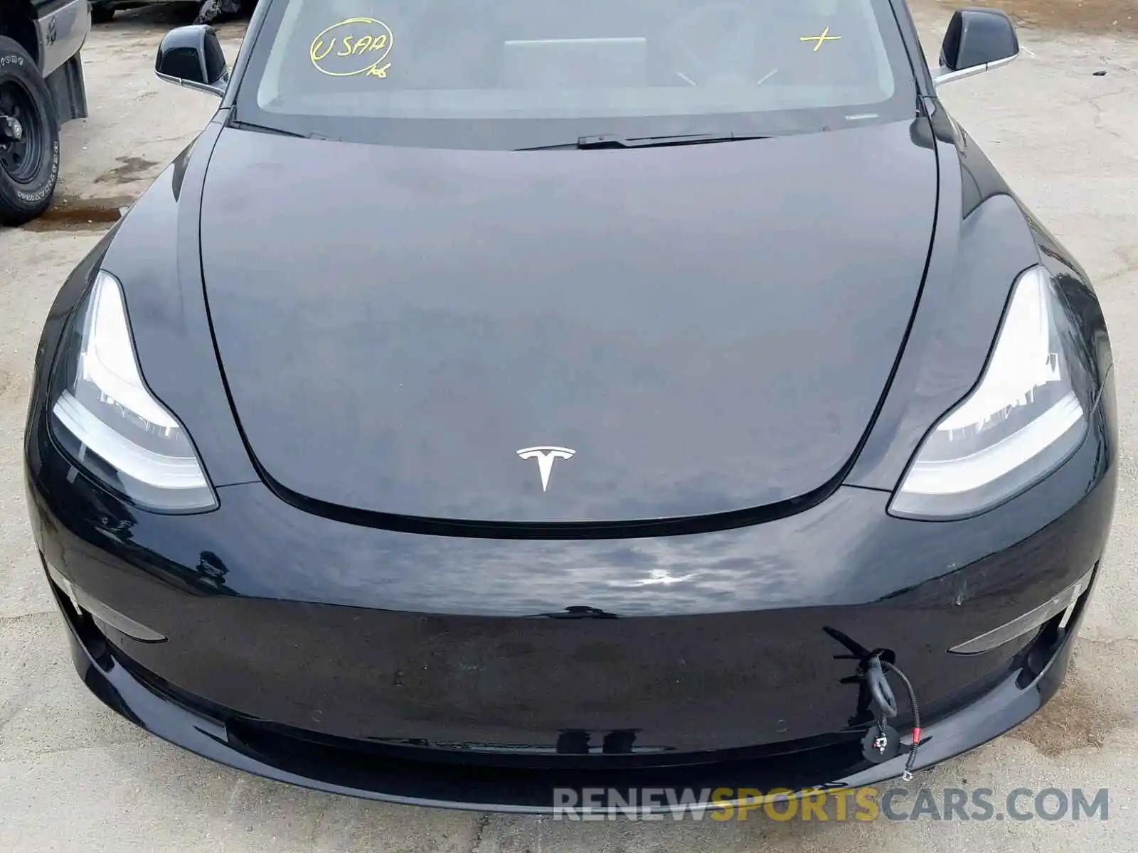 7 Photograph of a damaged car 5YJ3E1EA1KF305758 TESLA MODEL 3 2019