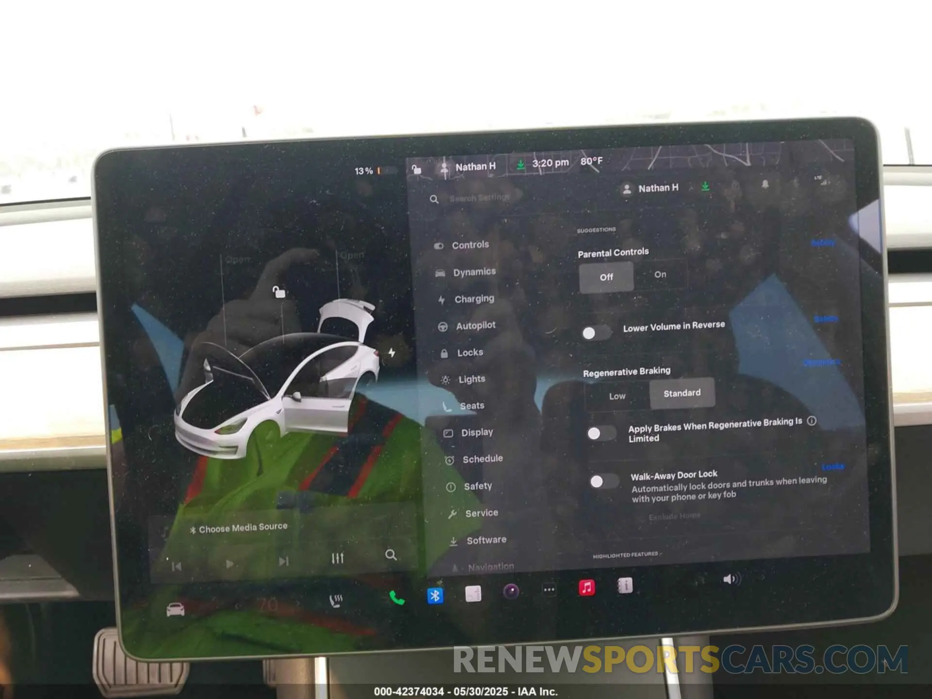 7 Photograph of a damaged car 5YJ3E1EA1KF310118 TESLA MODEL 3 2019