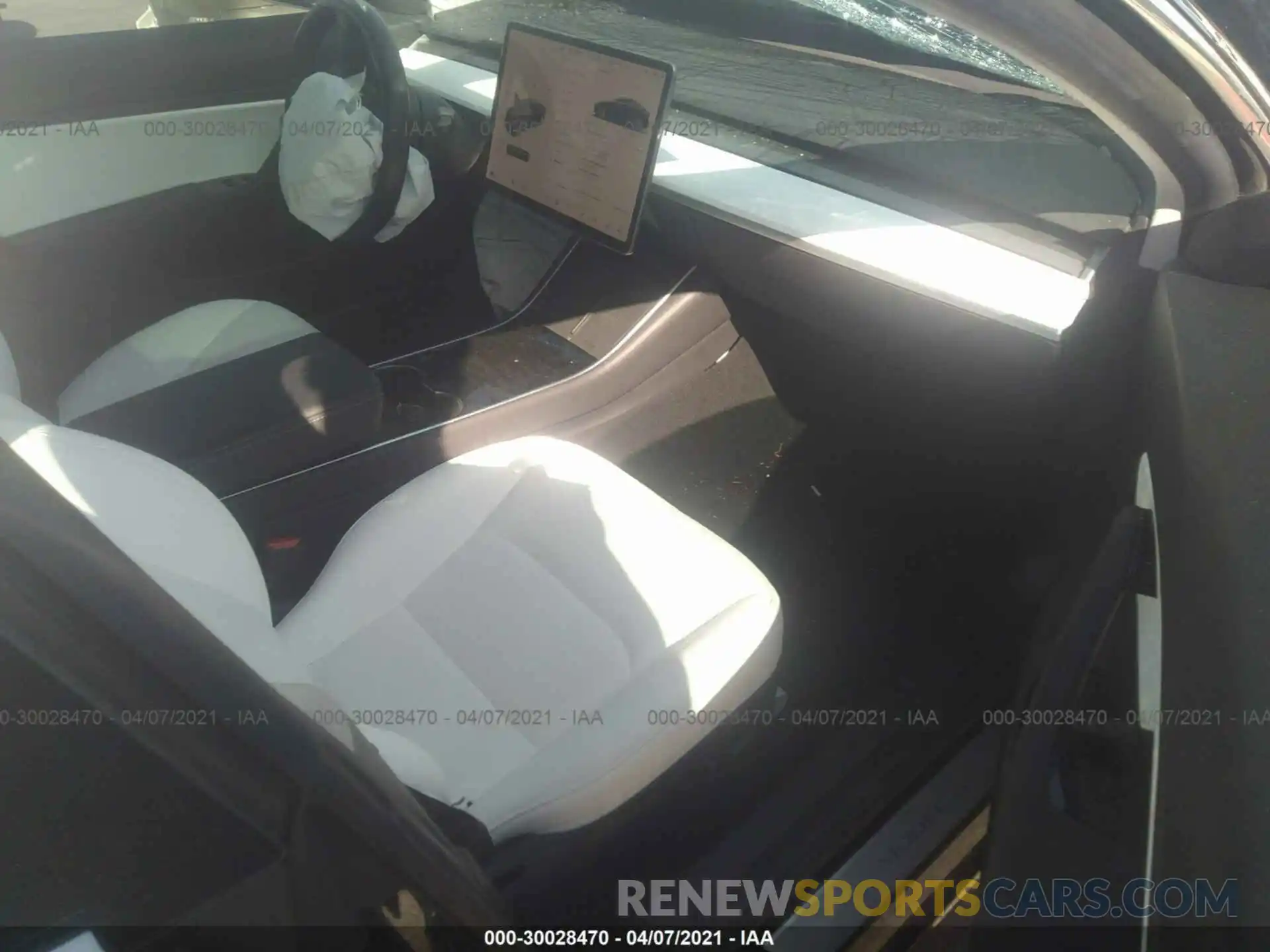 5 Photograph of a damaged car 5YJ3E1EA1KF312662 TESLA MODEL 3 2019