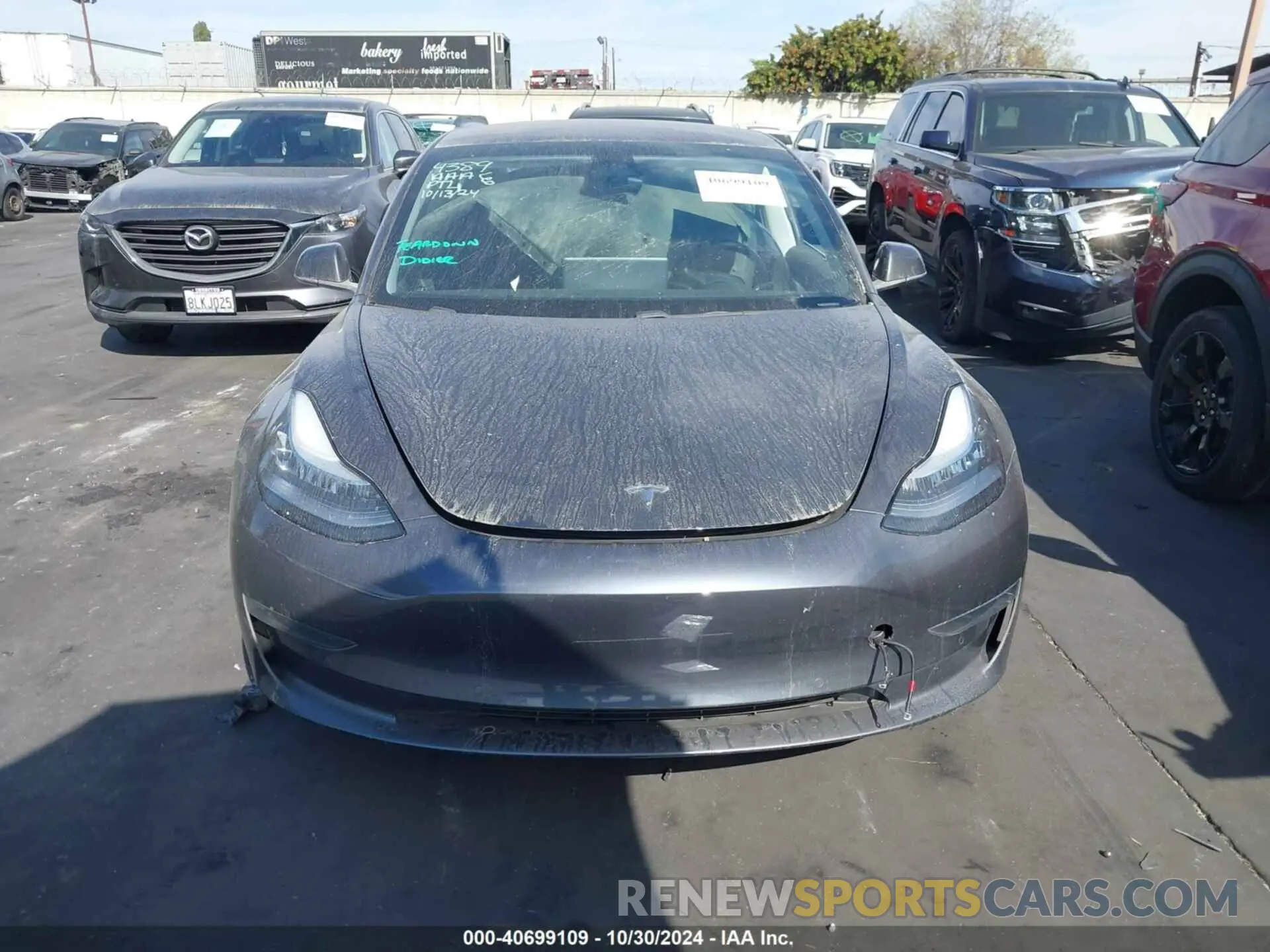 13 Photograph of a damaged car 5YJ3E1EA1KF314959 TESLA MODEL 3 2019