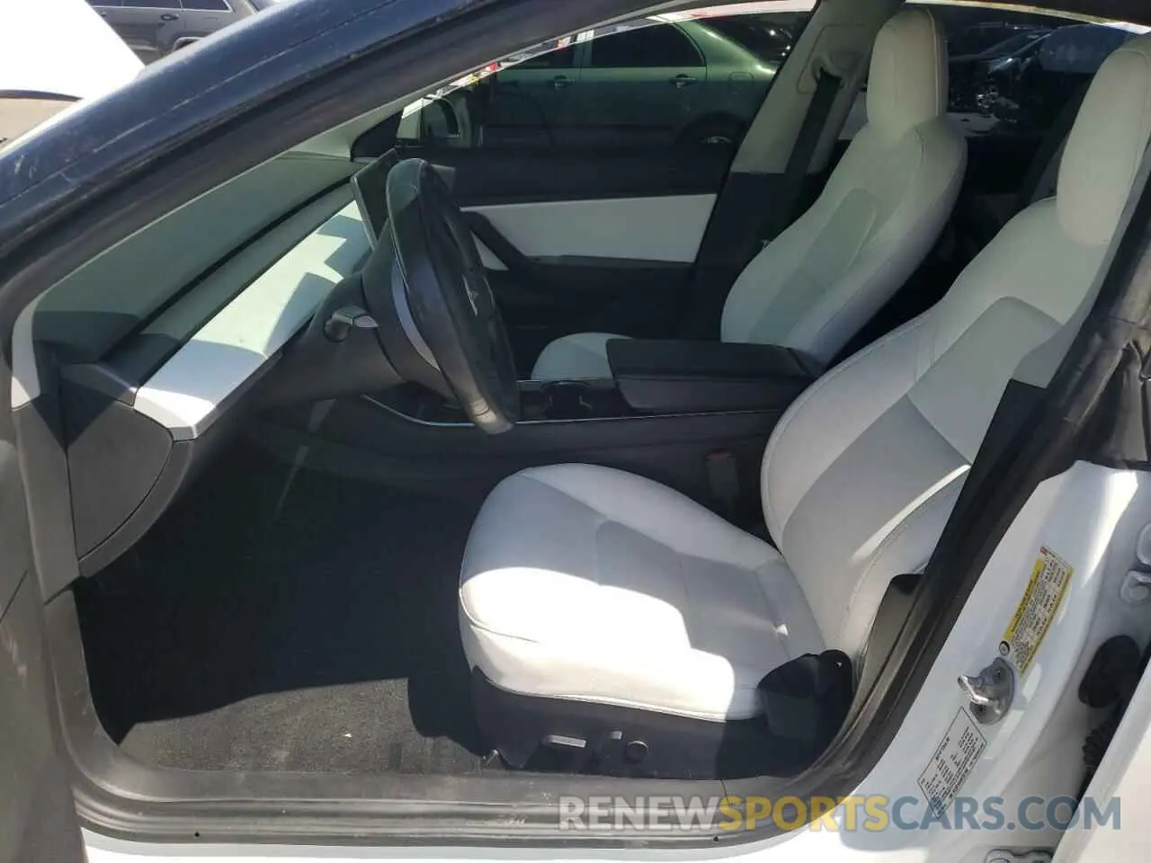 7 Photograph of a damaged car 5YJ3E1EA1KF327193 TESLA MODEL 3 2019