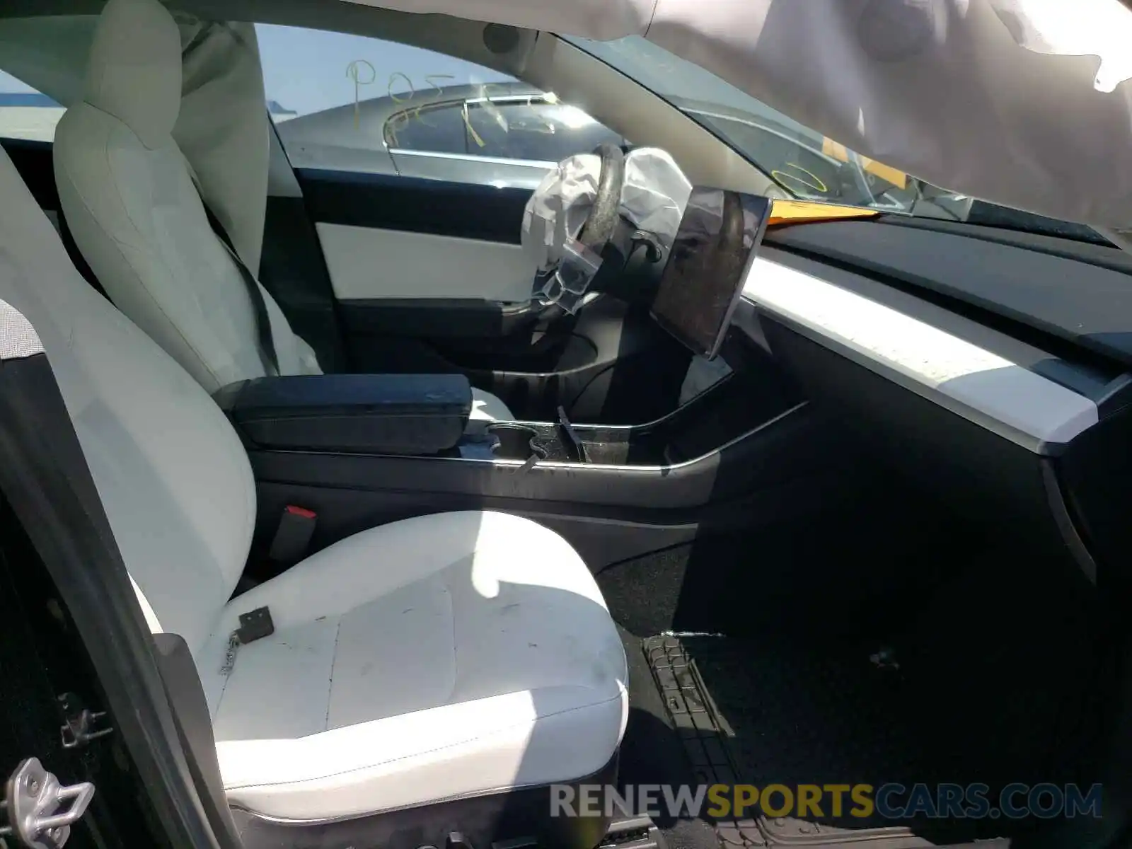 5 Photograph of a damaged car 5YJ3E1EA1KF332197 TESLA MODEL 3 2019