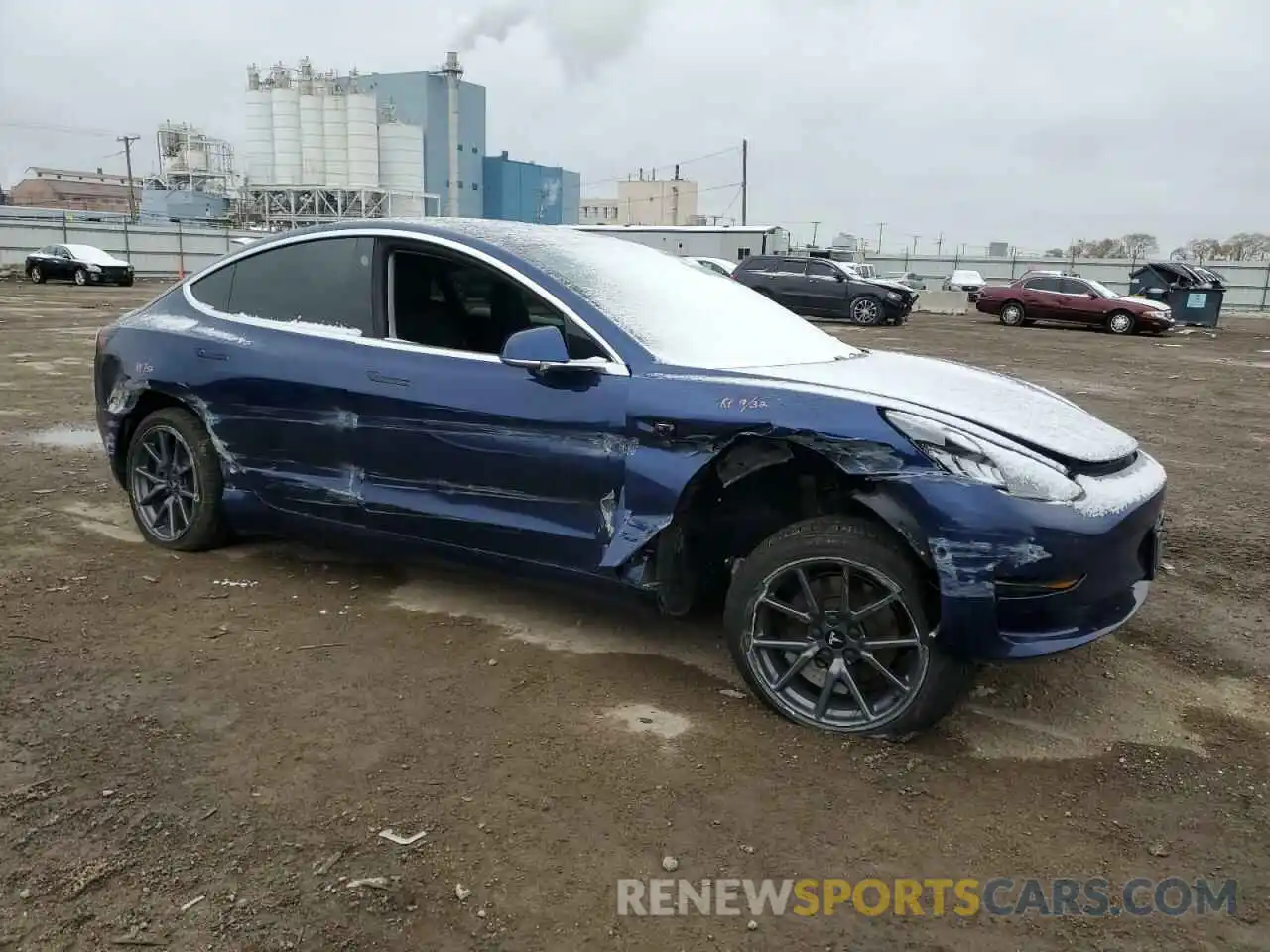 4 Photograph of a damaged car 5YJ3E1EA1KF337450 TESLA MODEL 3 2019