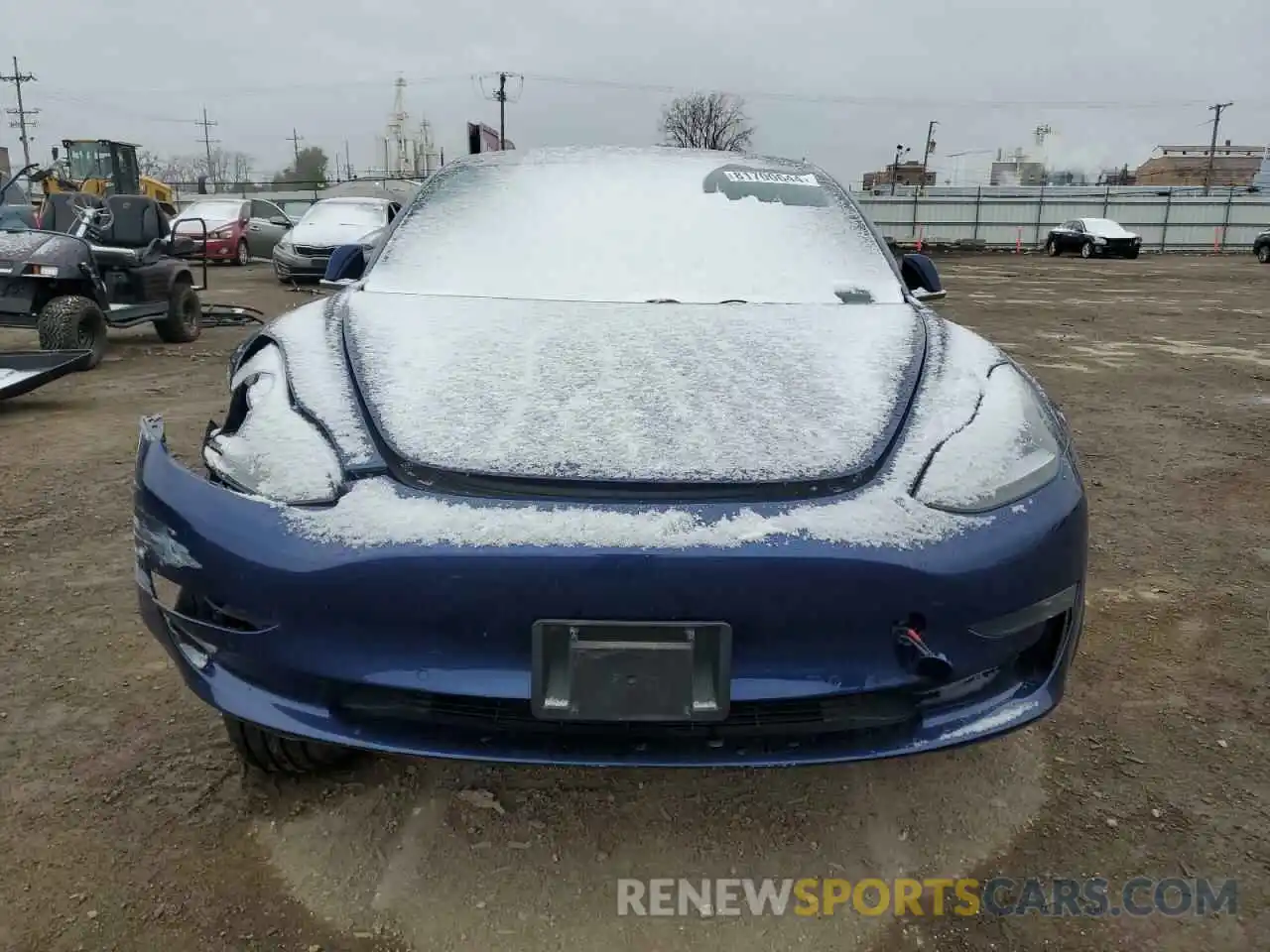 5 Photograph of a damaged car 5YJ3E1EA1KF337450 TESLA MODEL 3 2019