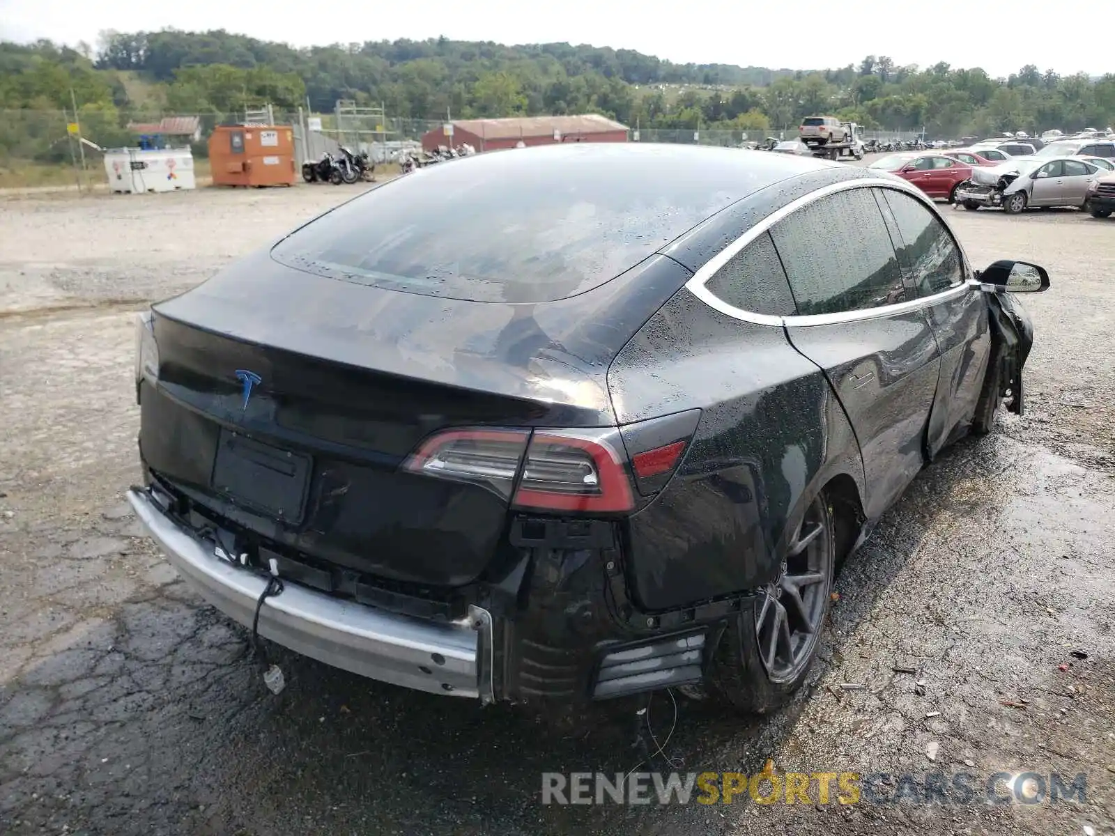 4 Photograph of a damaged car 5YJ3E1EA1KF344799 TESLA MODEL 3 2019