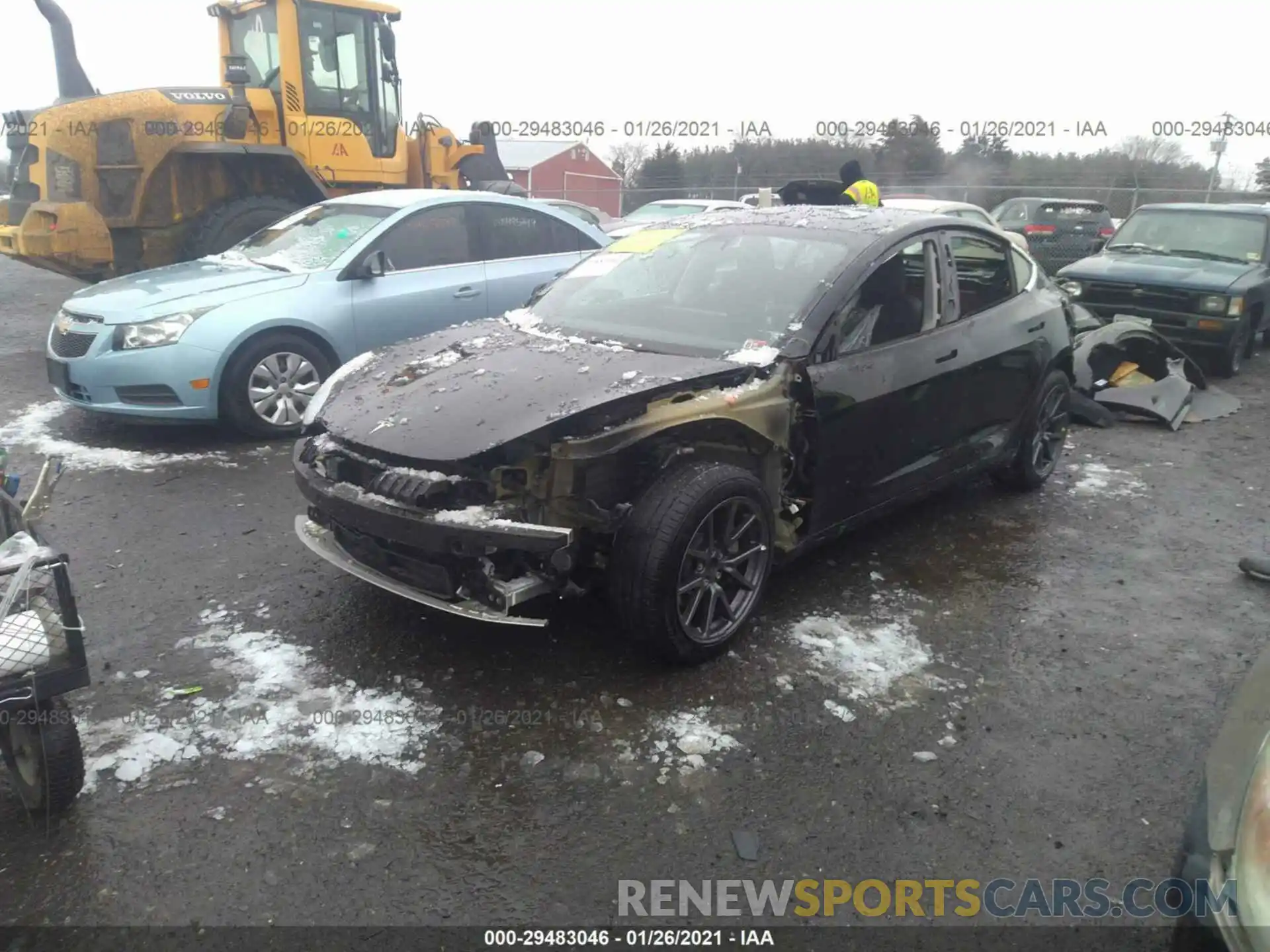 6 Photograph of a damaged car 5YJ3E1EA1KF399186 TESLA MODEL 3 2019