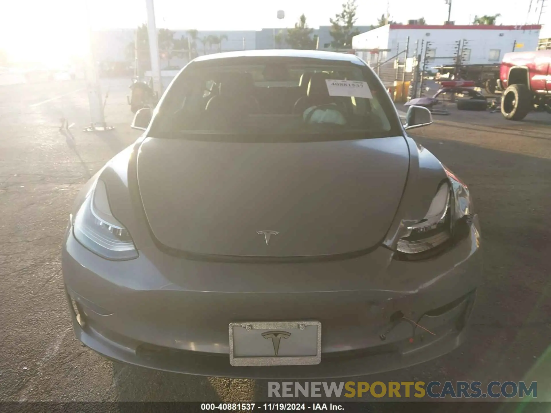 11 Photograph of a damaged car 5YJ3E1EA1KF399916 TESLA MODEL 3 2019