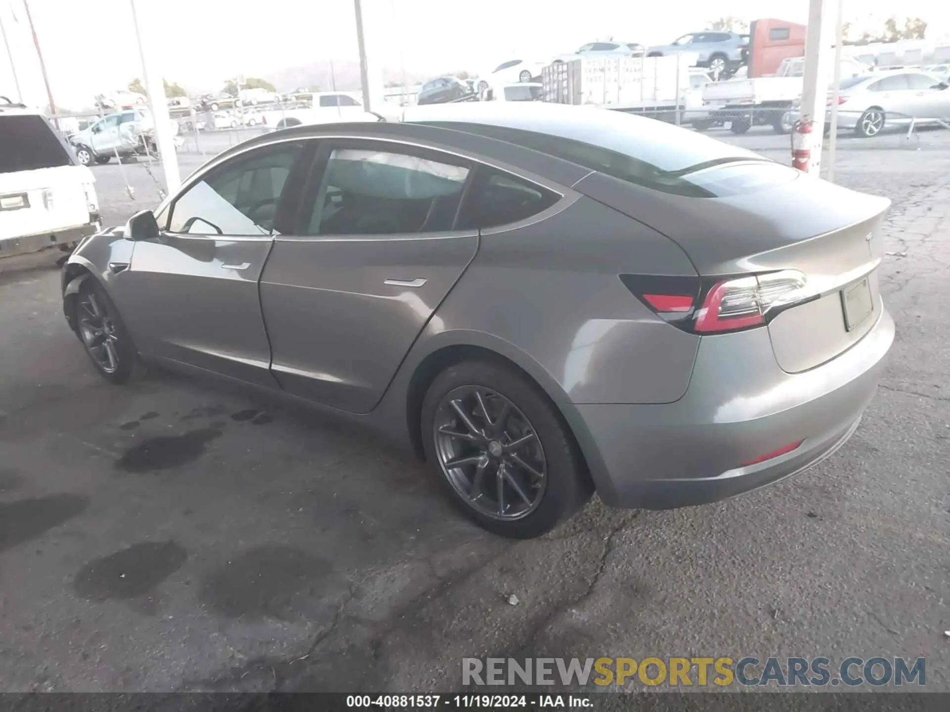 3 Photograph of a damaged car 5YJ3E1EA1KF399916 TESLA MODEL 3 2019