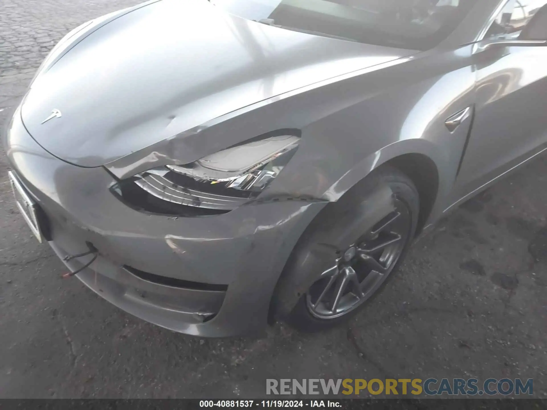 6 Photograph of a damaged car 5YJ3E1EA1KF399916 TESLA MODEL 3 2019