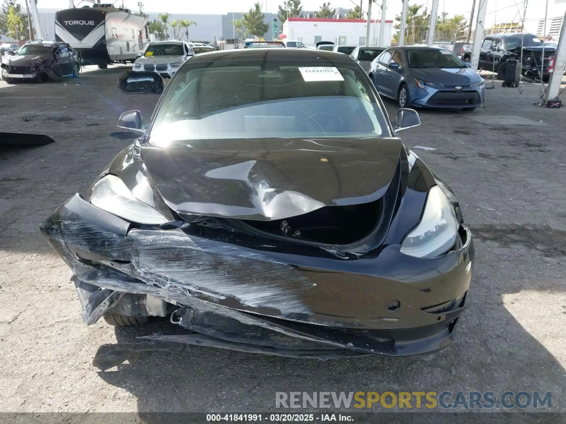11 Photograph of a damaged car 5YJ3E1EA1KF410297 TESLA MODEL 3 2019