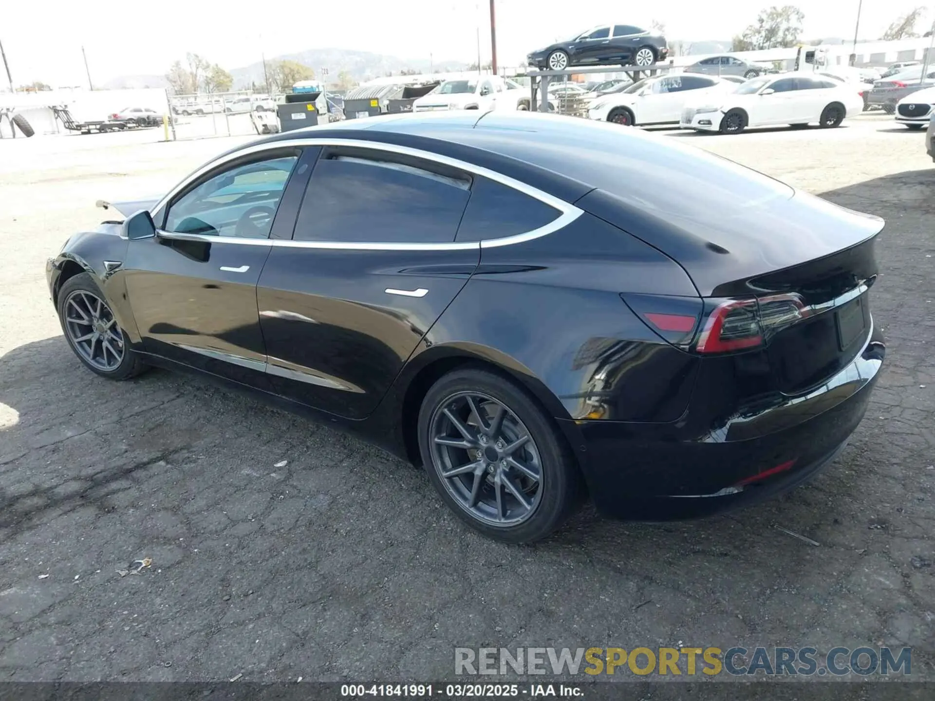 3 Photograph of a damaged car 5YJ3E1EA1KF410297 TESLA MODEL 3 2019
