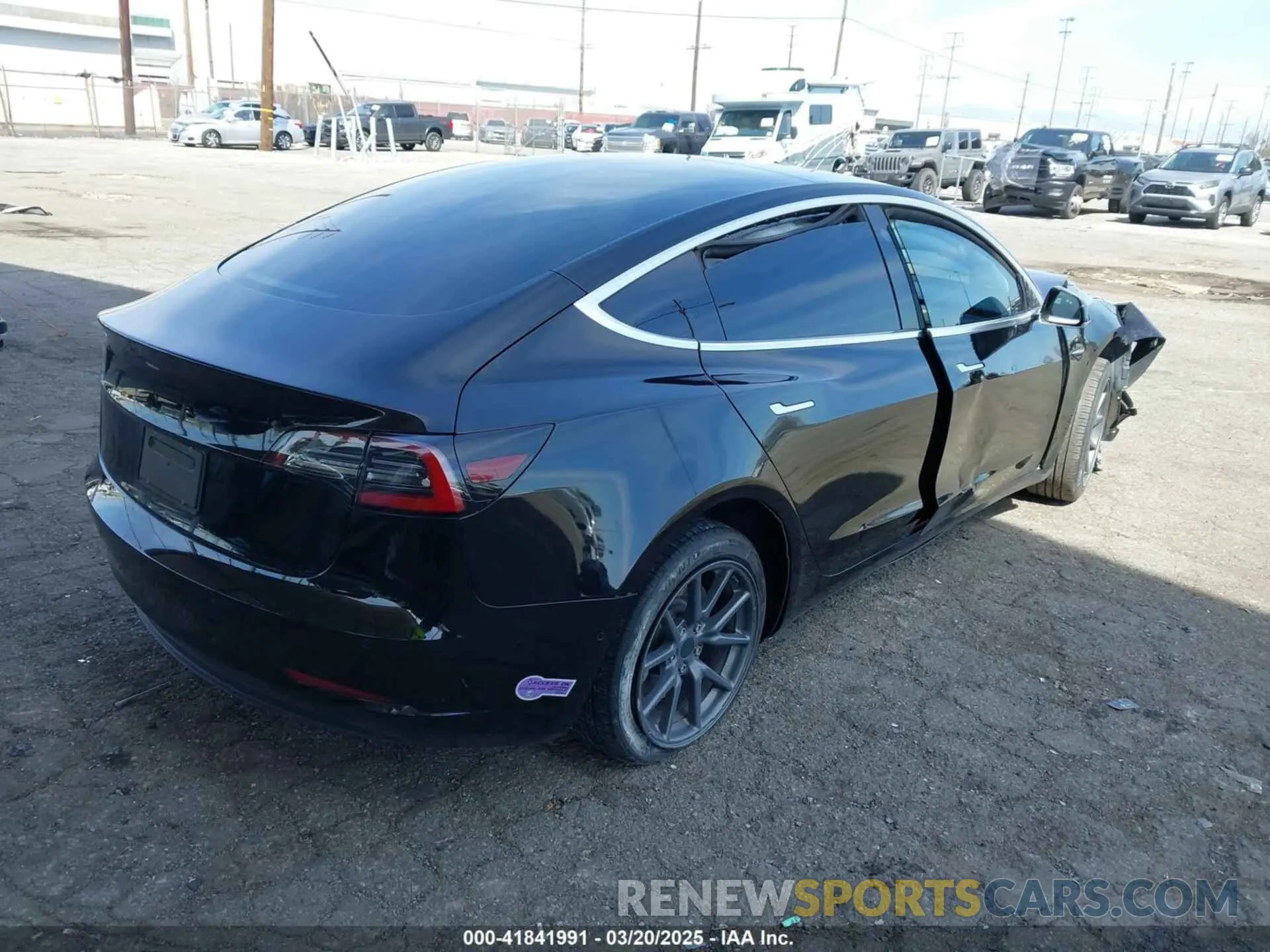 4 Photograph of a damaged car 5YJ3E1EA1KF410297 TESLA MODEL 3 2019