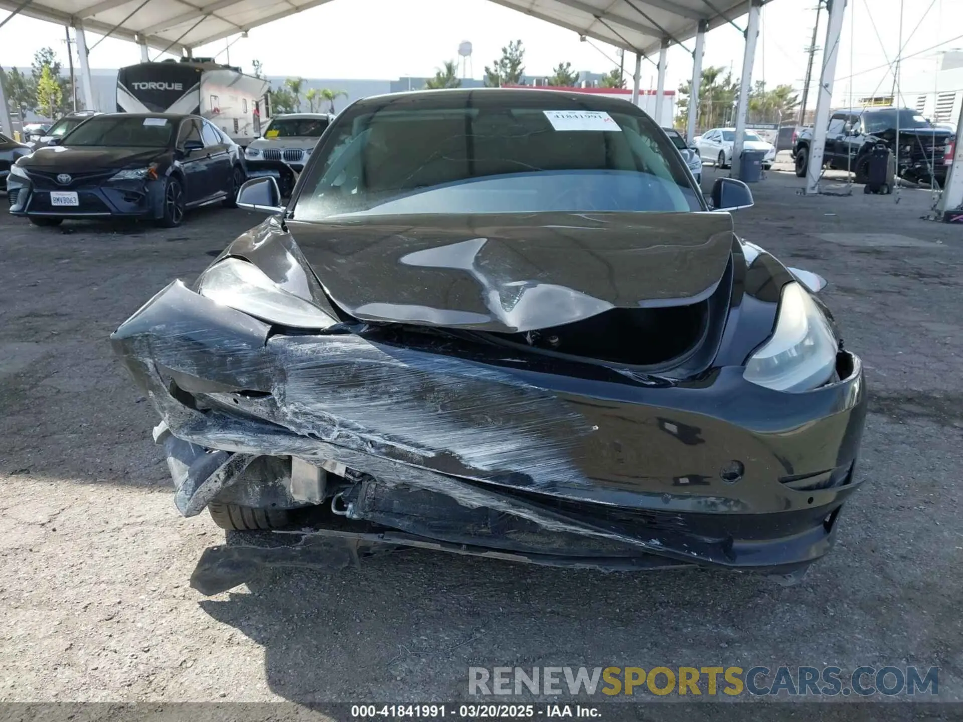 6 Photograph of a damaged car 5YJ3E1EA1KF410297 TESLA MODEL 3 2019