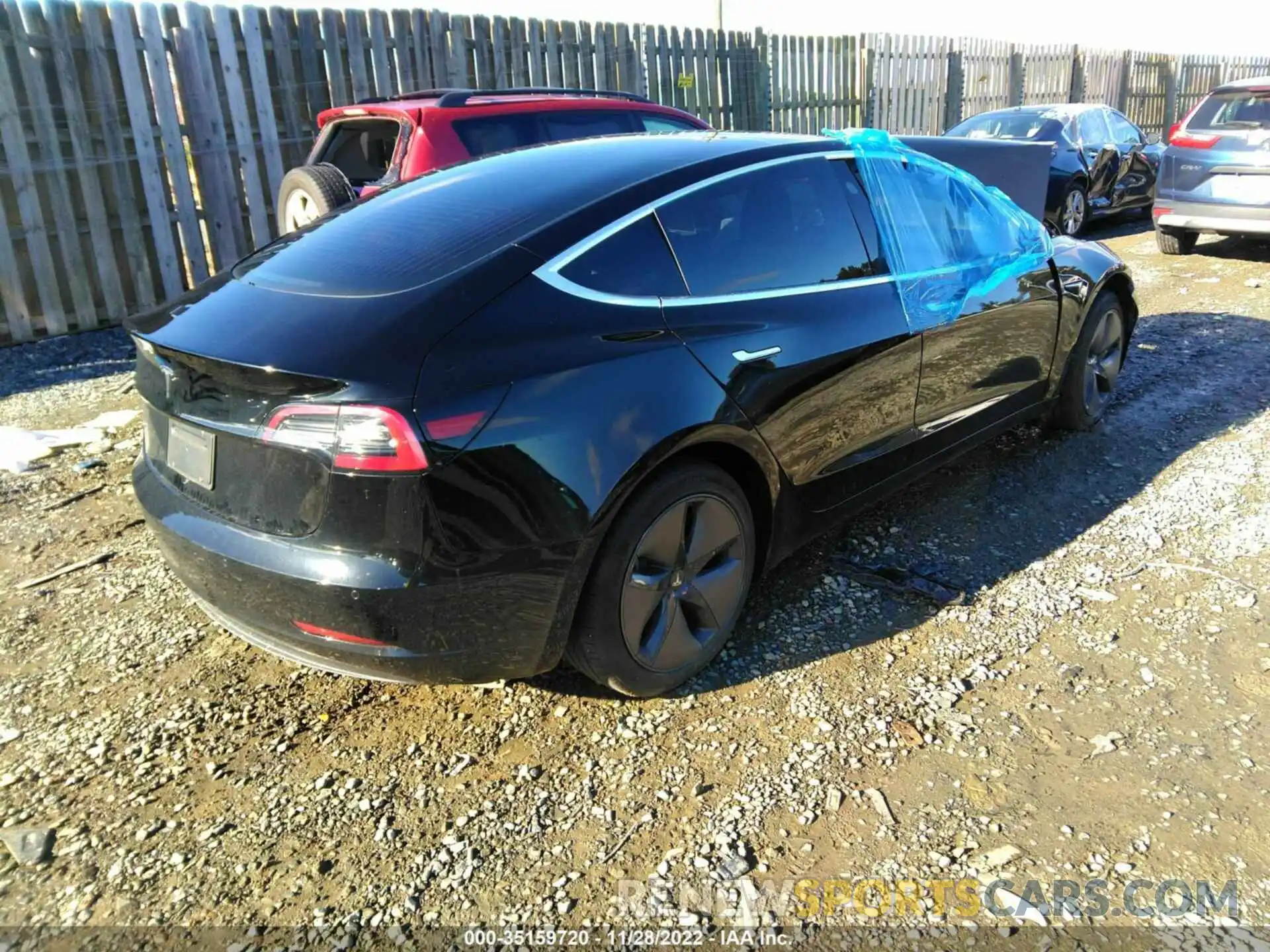 4 Photograph of a damaged car 5YJ3E1EA1KF410834 TESLA MODEL 3 2019