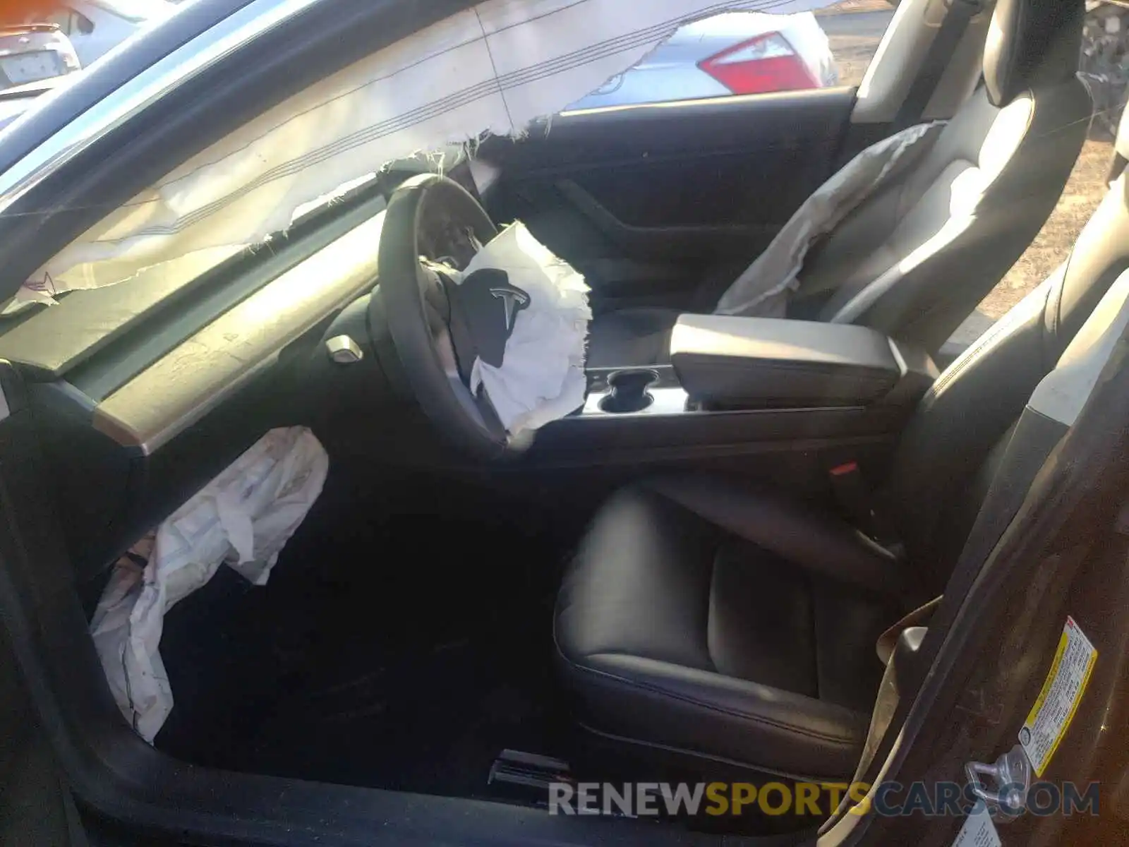 5 Photograph of a damaged car 5YJ3E1EA1KF411062 TESLA MODEL 3 2019