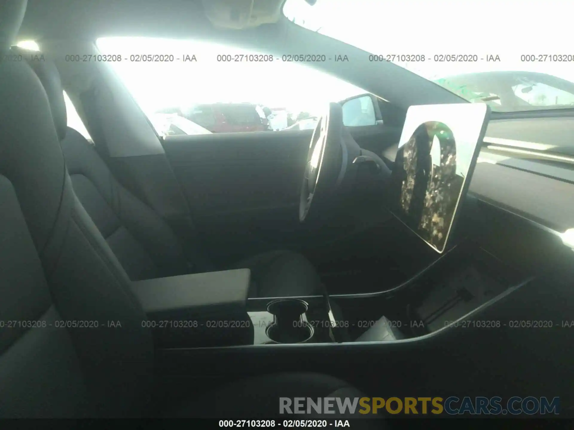 5 Photograph of a damaged car 5YJ3E1EA1KF417072 TESLA MODEL 3 2019