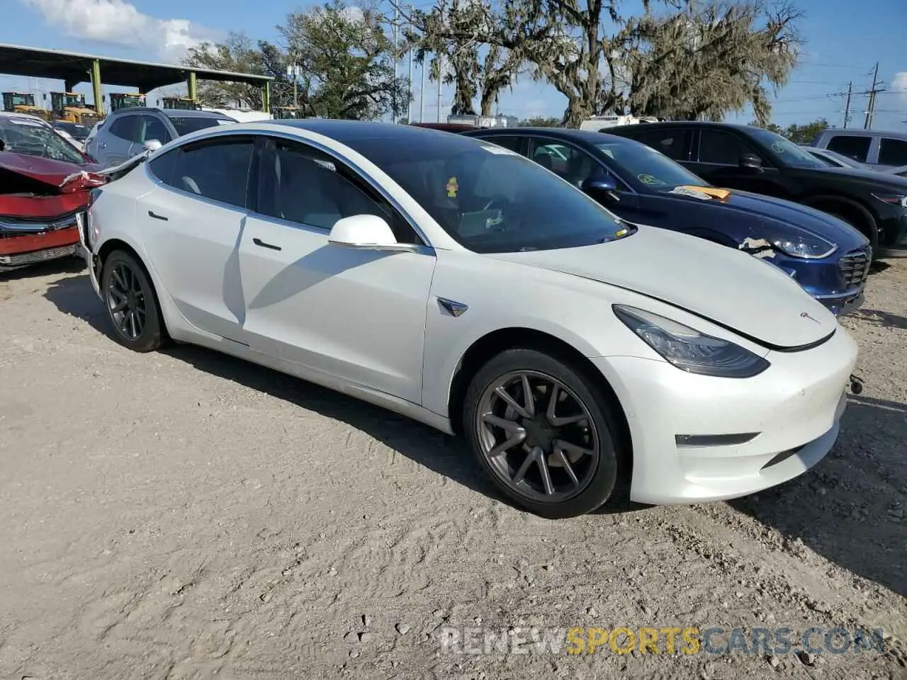 4 Photograph of a damaged car 5YJ3E1EA1KF417797 TESLA MODEL 3 2019