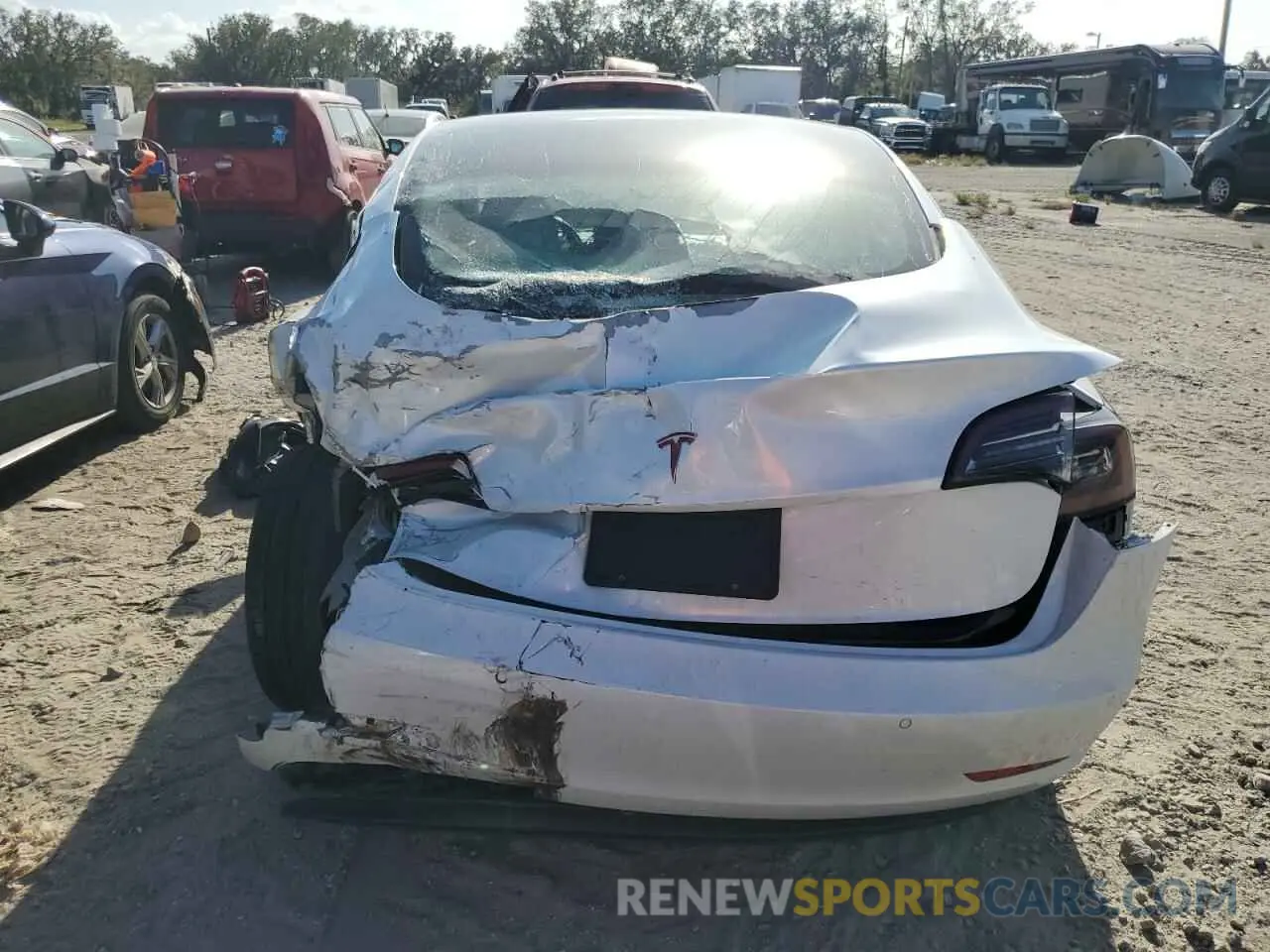 6 Photograph of a damaged car 5YJ3E1EA1KF417797 TESLA MODEL 3 2019