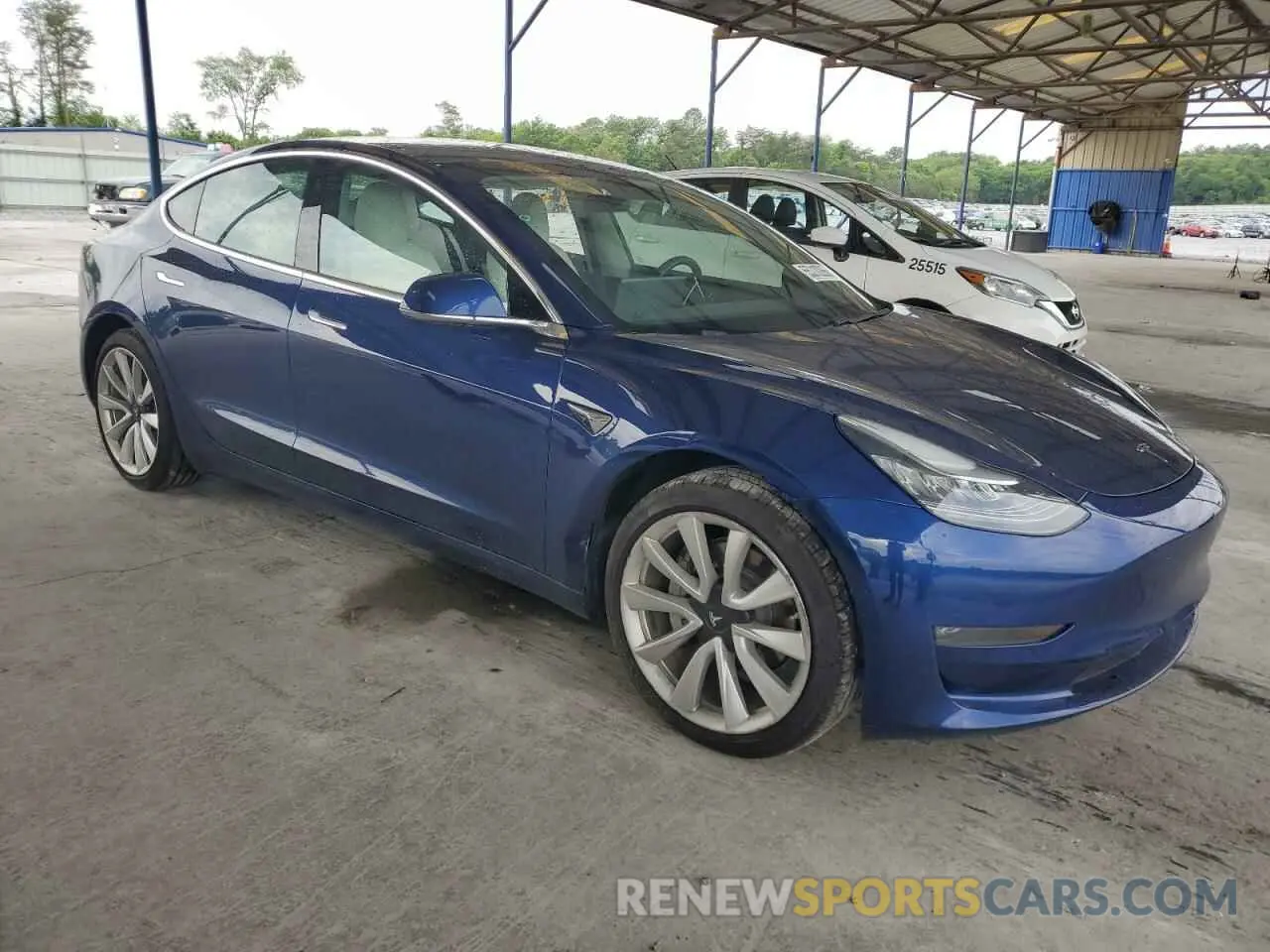 4 Photograph of a damaged car 5YJ3E1EA1KF417900 TESLA MODEL 3 2019