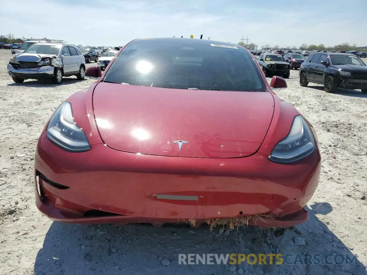 5 Photograph of a damaged car 5YJ3E1EA1KF426158 TESLA MODEL 3 2019