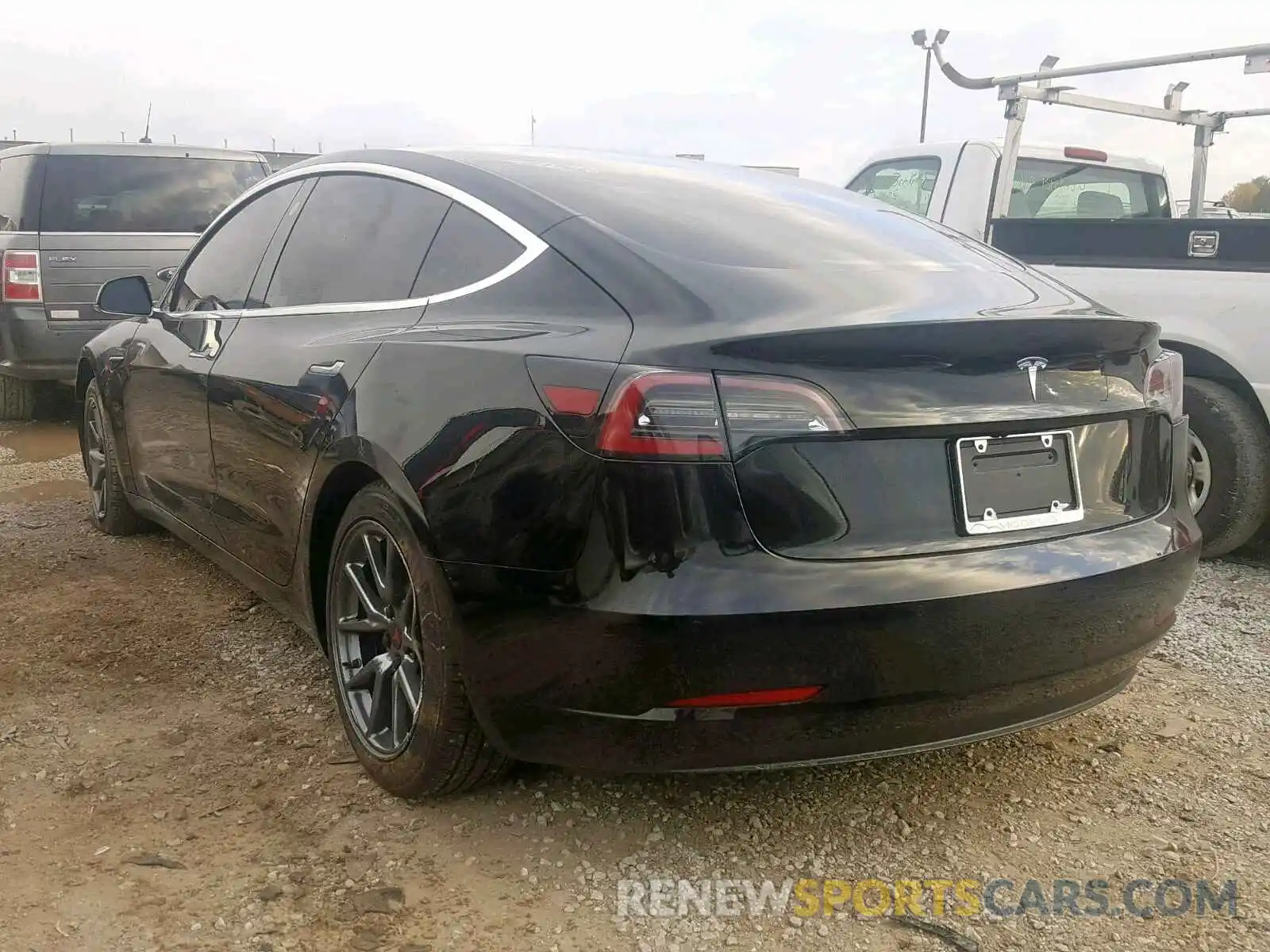 3 Photograph of a damaged car 5YJ3E1EA1KF428900 TESLA MODEL 3 2019