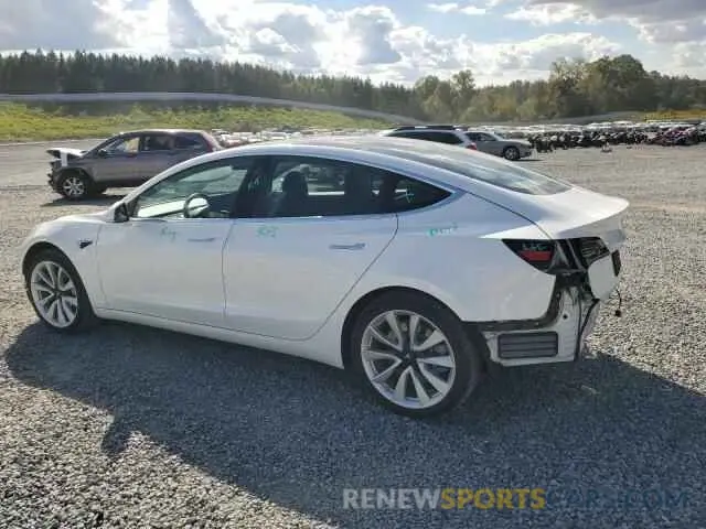 2 Photograph of a damaged car 5YJ3E1EA1KF441498 TESLA MODEL 3 2019