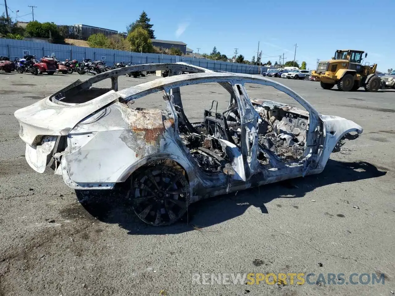 3 Photograph of a damaged car 5YJ3E1EA1KF447897 TESLA MODEL 3 2019