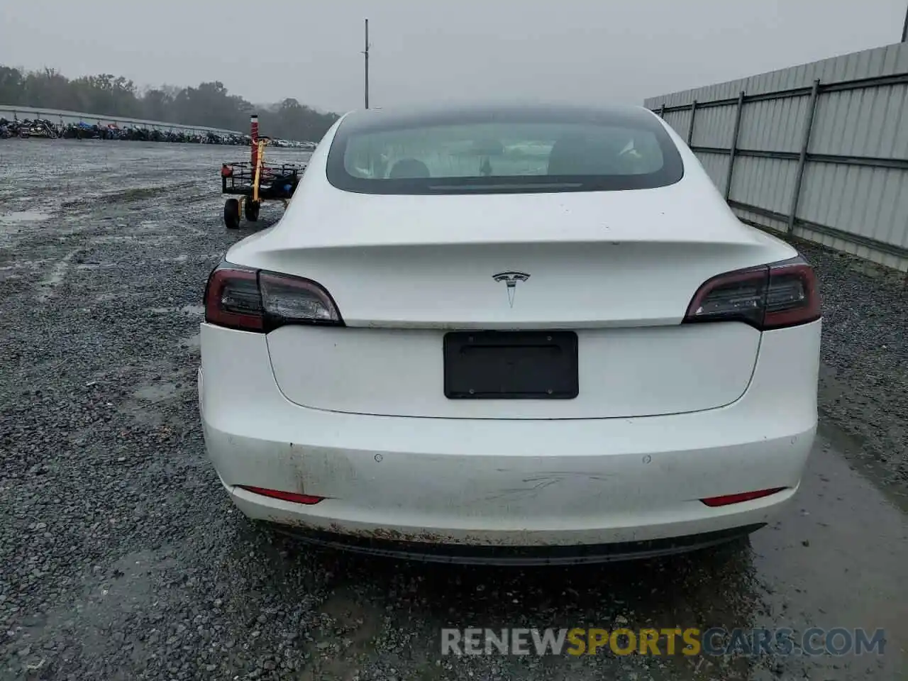 6 Photograph of a damaged car 5YJ3E1EA1KF466479 TESLA MODEL 3 2019