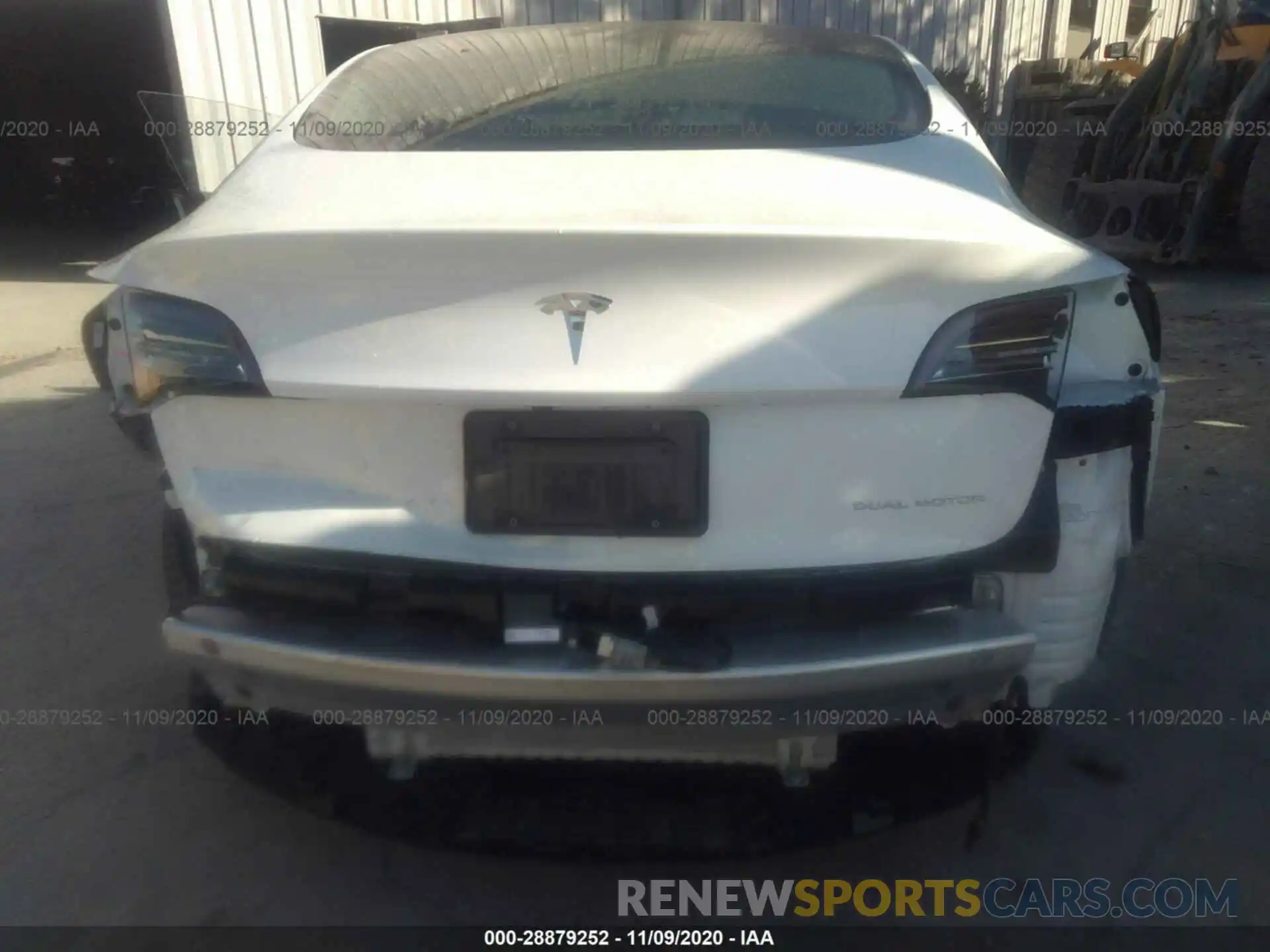 6 Photograph of a damaged car 5YJ3E1EA1KF466627 TESLA MODEL 3 2019