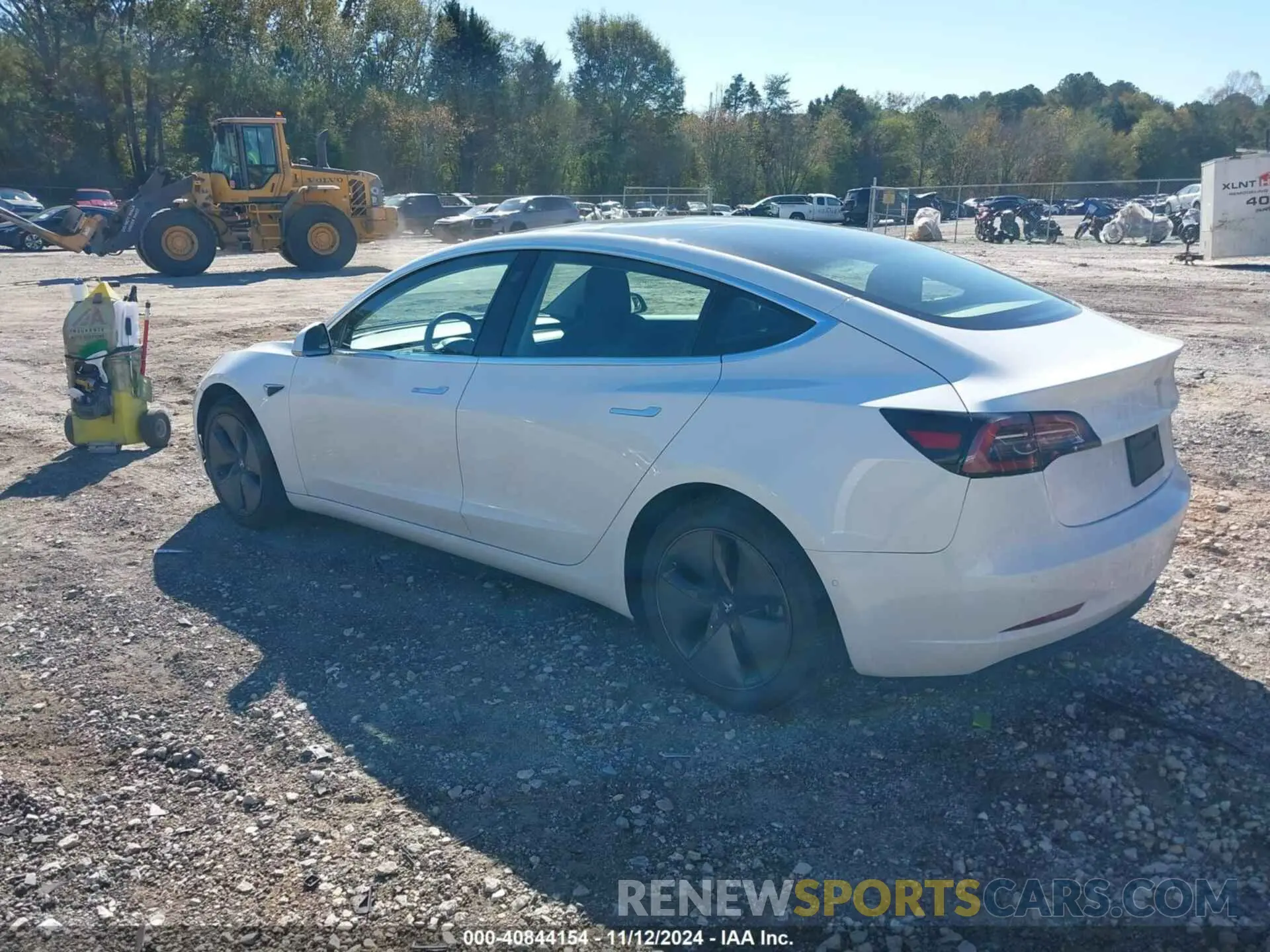 3 Photograph of a damaged car 5YJ3E1EA1KF482634 TESLA MODEL 3 2019