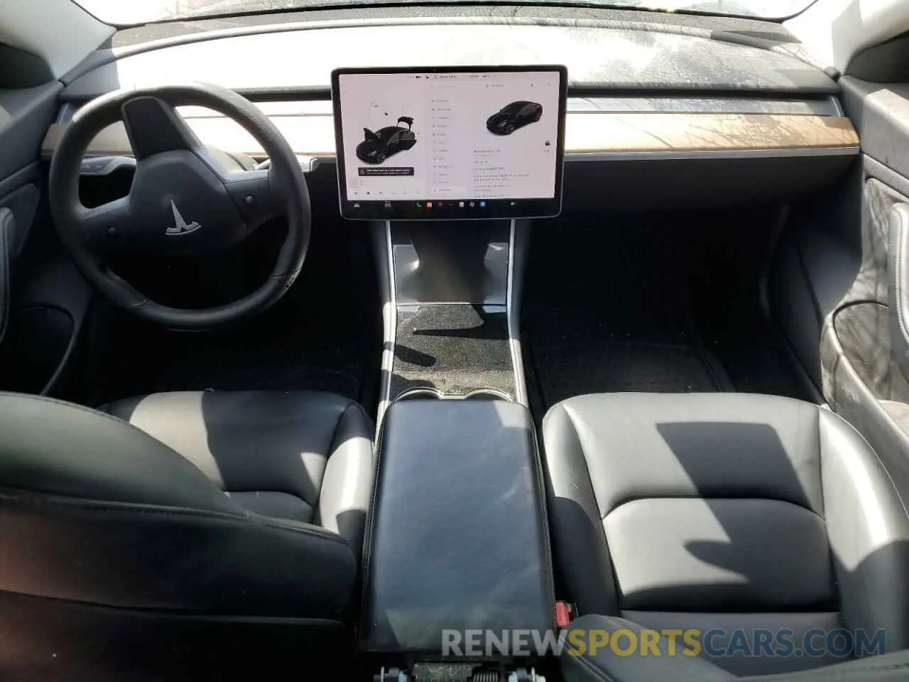 8 Photograph of a damaged car 5YJ3E1EA1KF482892 TESLA MODEL 3 2019