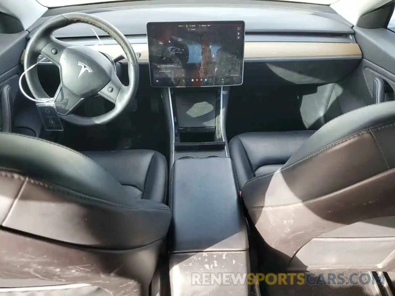 8 Photograph of a damaged car 5YJ3E1EA1KF483749 TESLA MODEL 3 2019