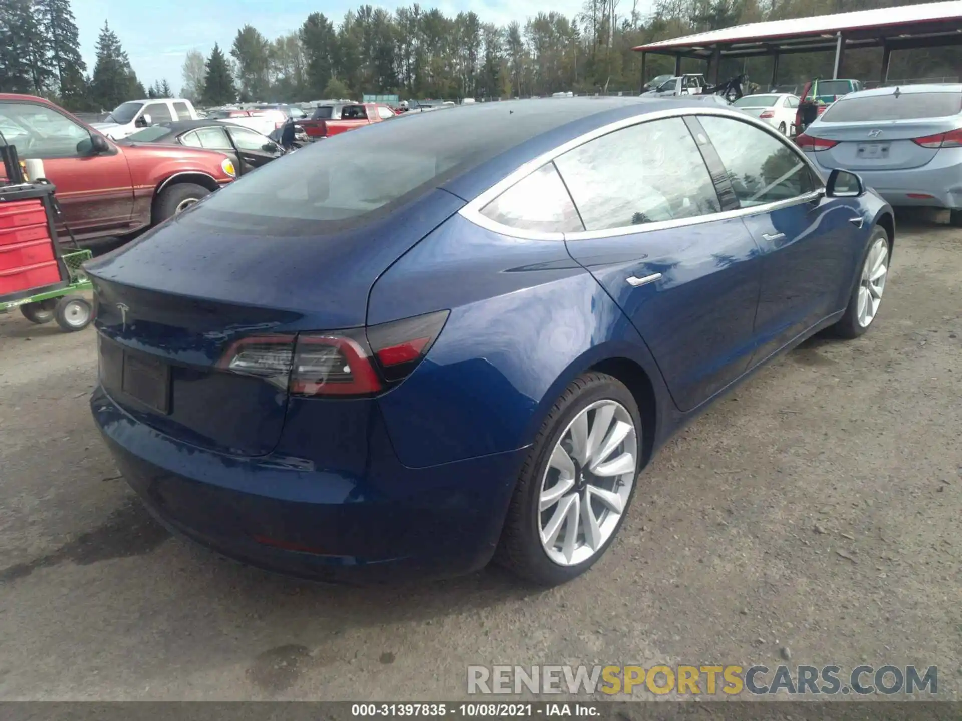 4 Photograph of a damaged car 5YJ3E1EA1KF528706 TESLA MODEL 3 2019