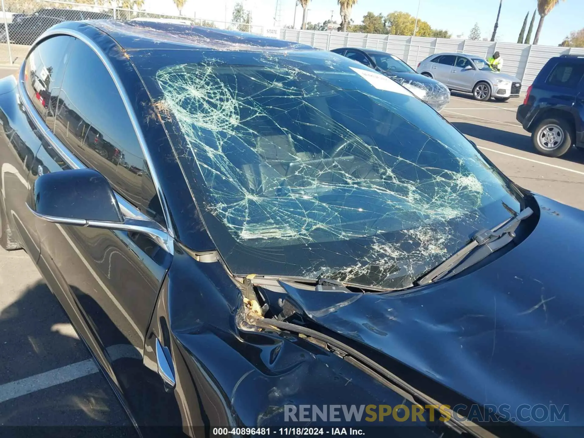 6 Photograph of a damaged car 5YJ3E1EA2KF189986 TESLA MODEL 3 2019