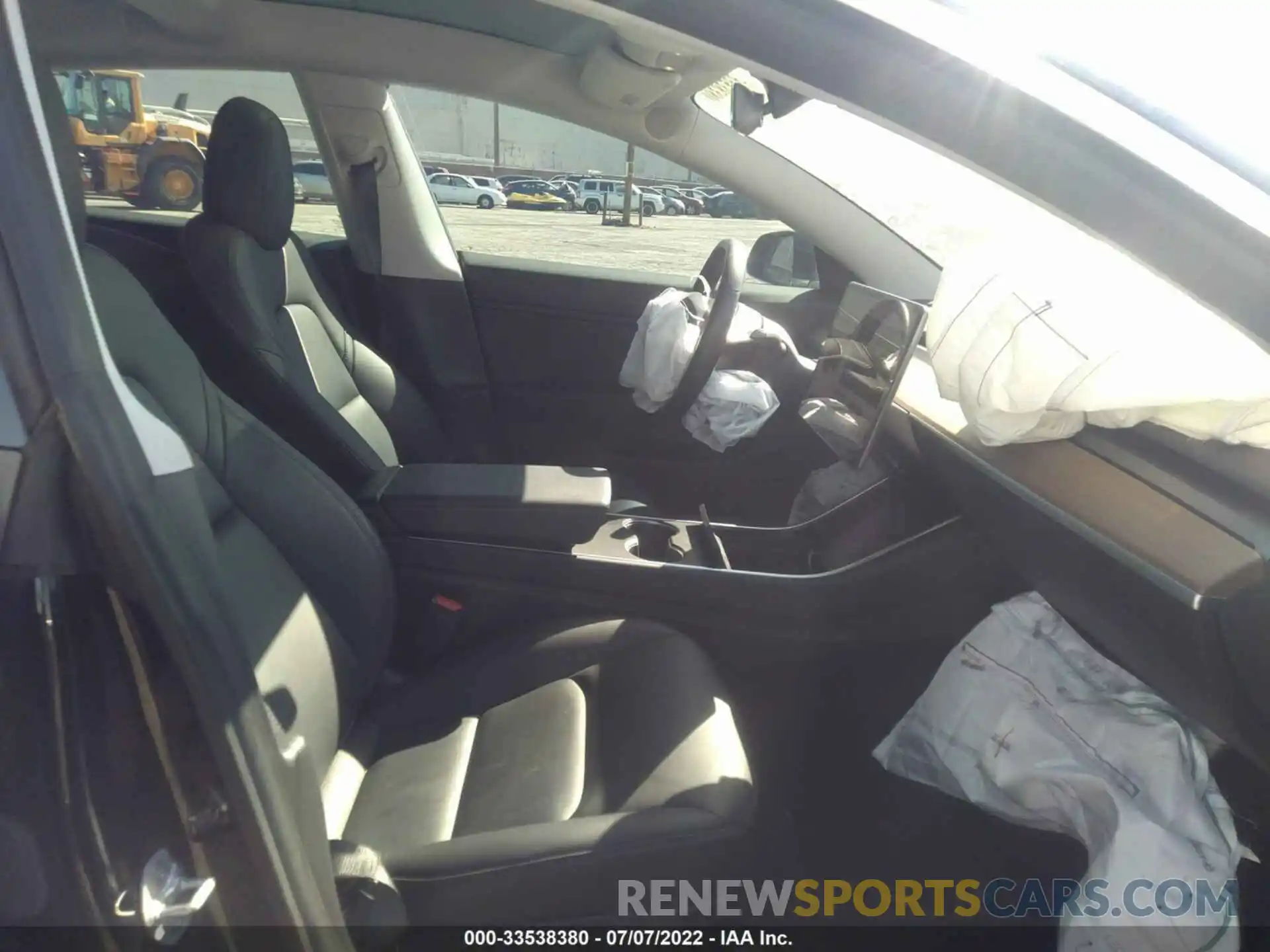 5 Photograph of a damaged car 5YJ3E1EA2KF193360 TESLA MODEL 3 2019