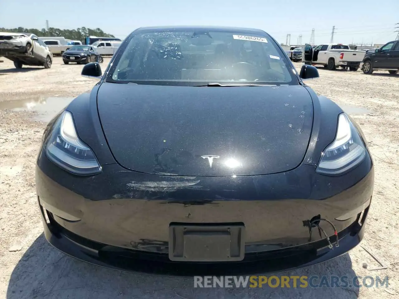 5 Photograph of a damaged car 5YJ3E1EA2KF296780 TESLA MODEL 3 2019