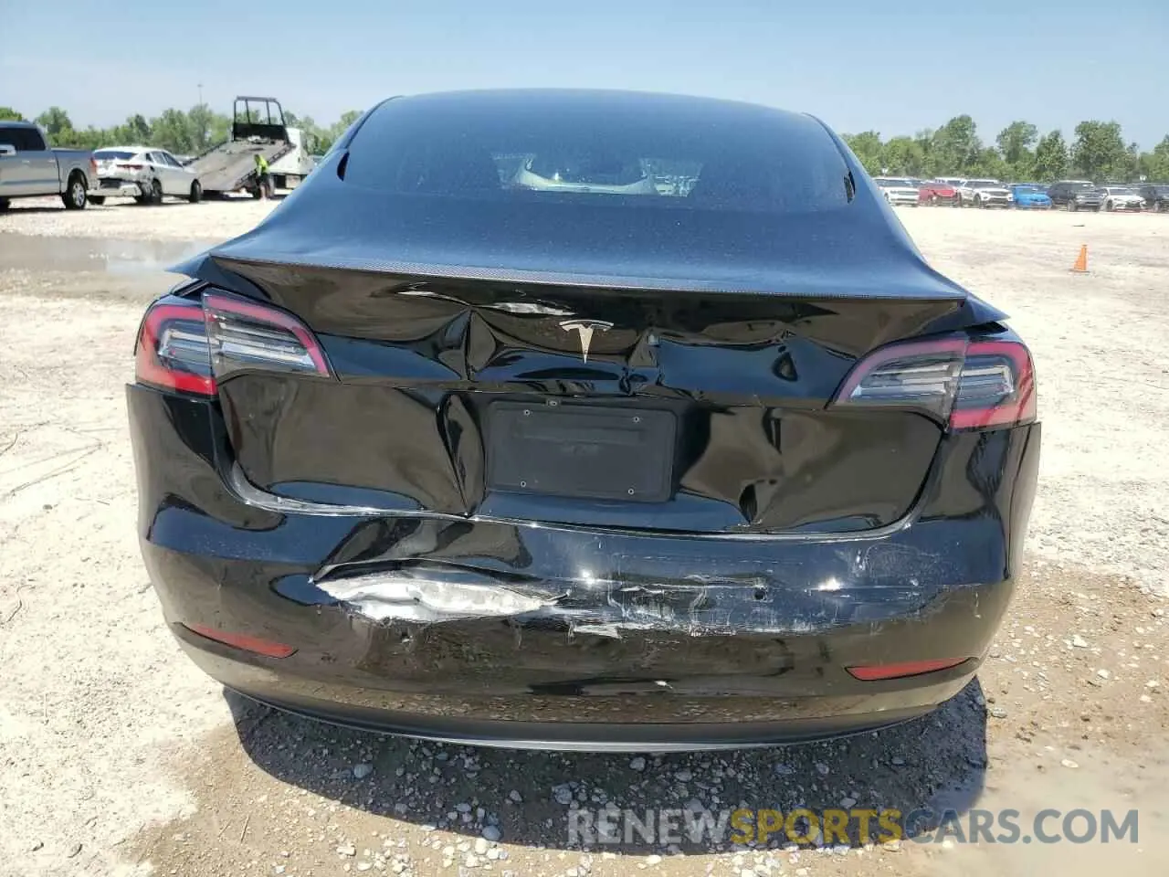 6 Photograph of a damaged car 5YJ3E1EA2KF296780 TESLA MODEL 3 2019