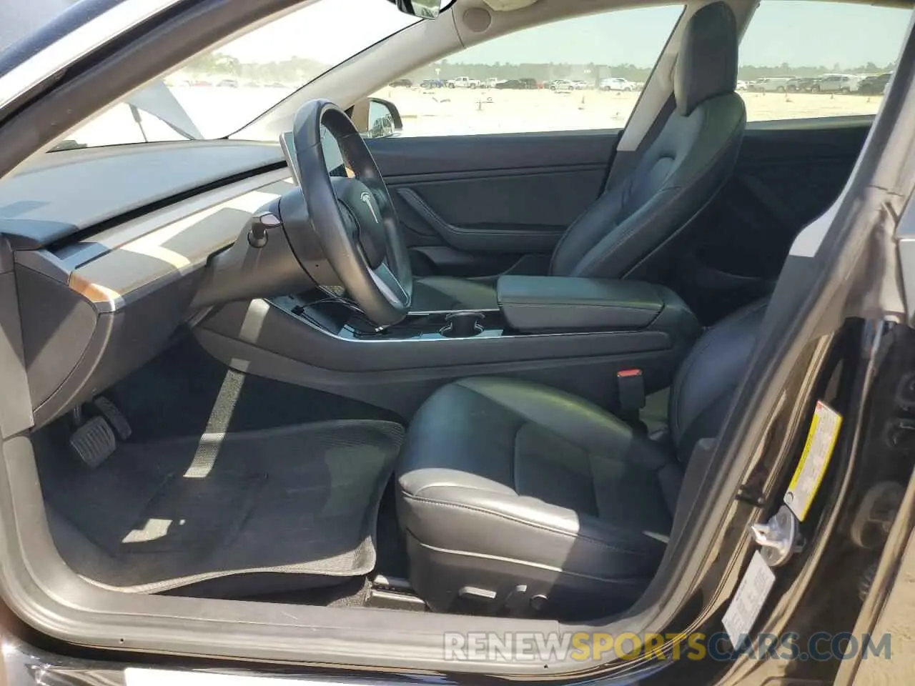 7 Photograph of a damaged car 5YJ3E1EA2KF296780 TESLA MODEL 3 2019