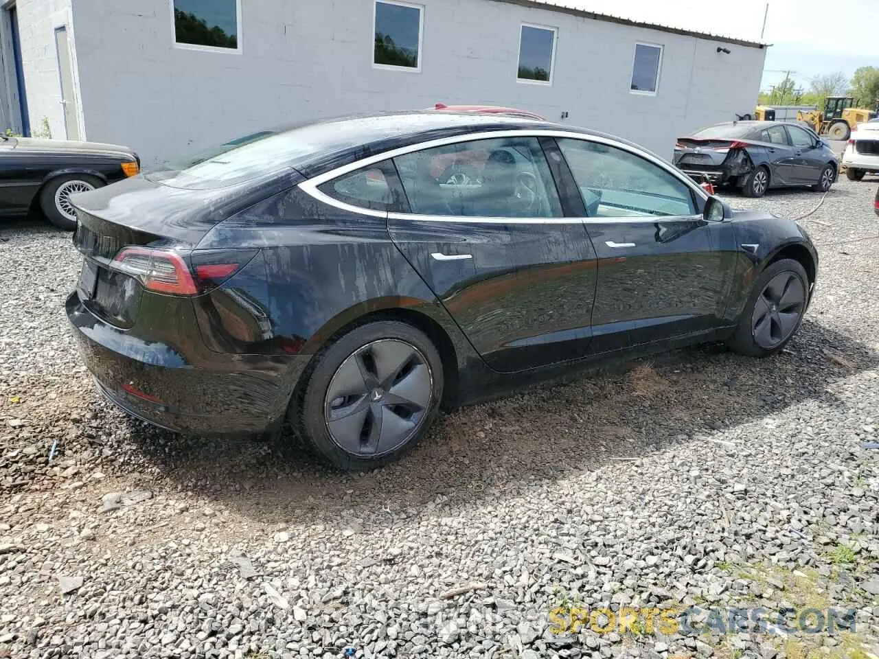 3 Photograph of a damaged car 5YJ3E1EA2KF297170 TESLA MODEL 3 2019